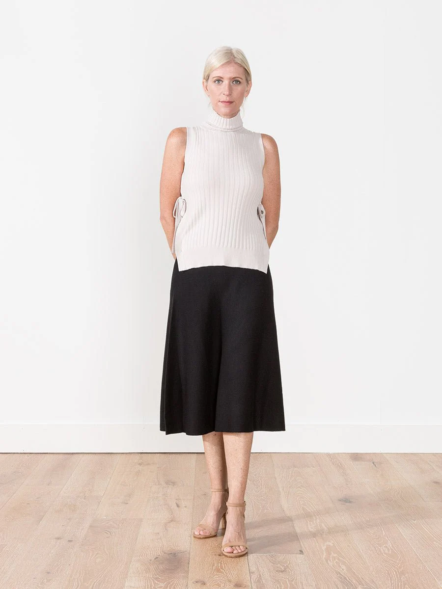 merino skirt - black - Image 3