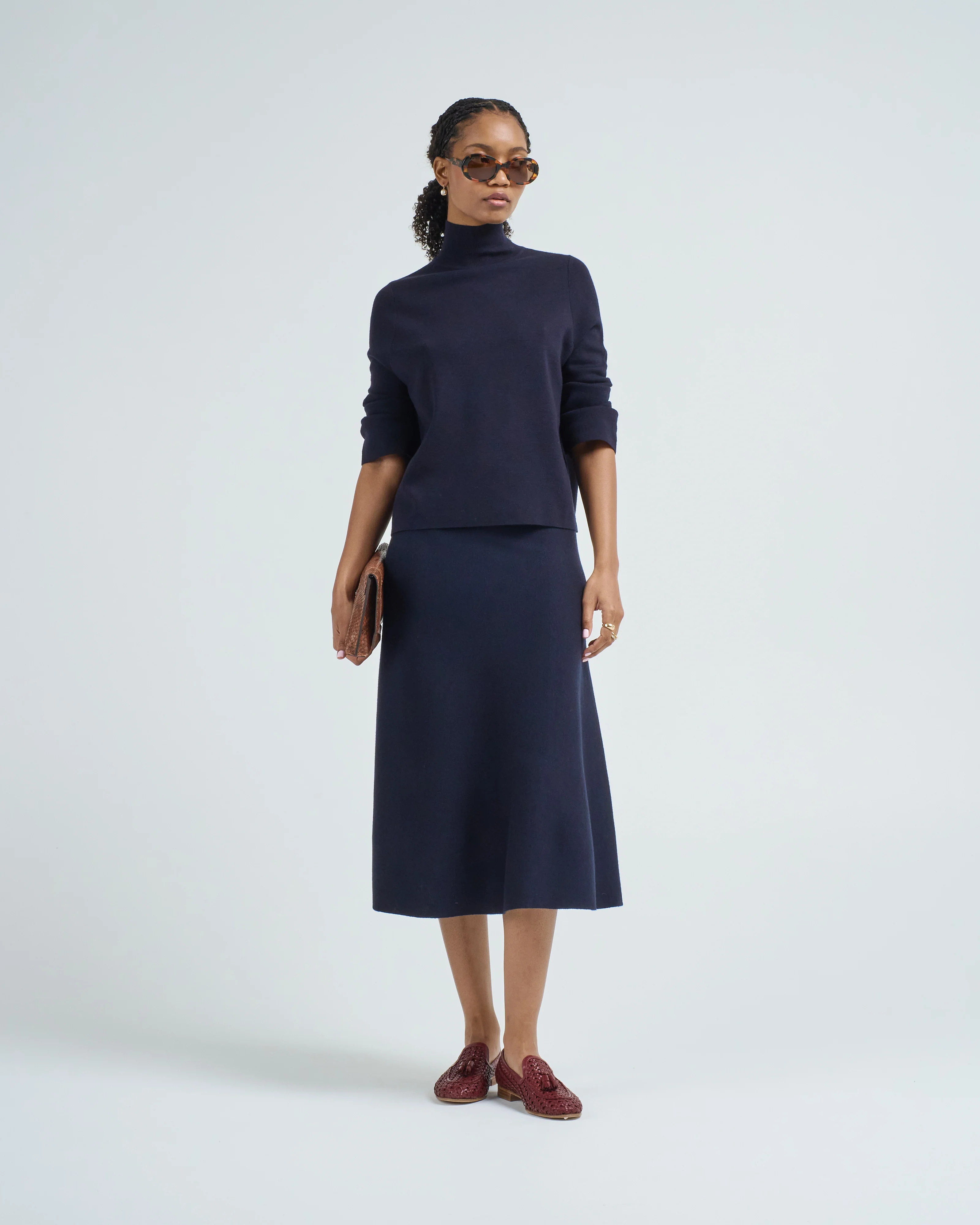 mockneck ls sweater - Image 2
