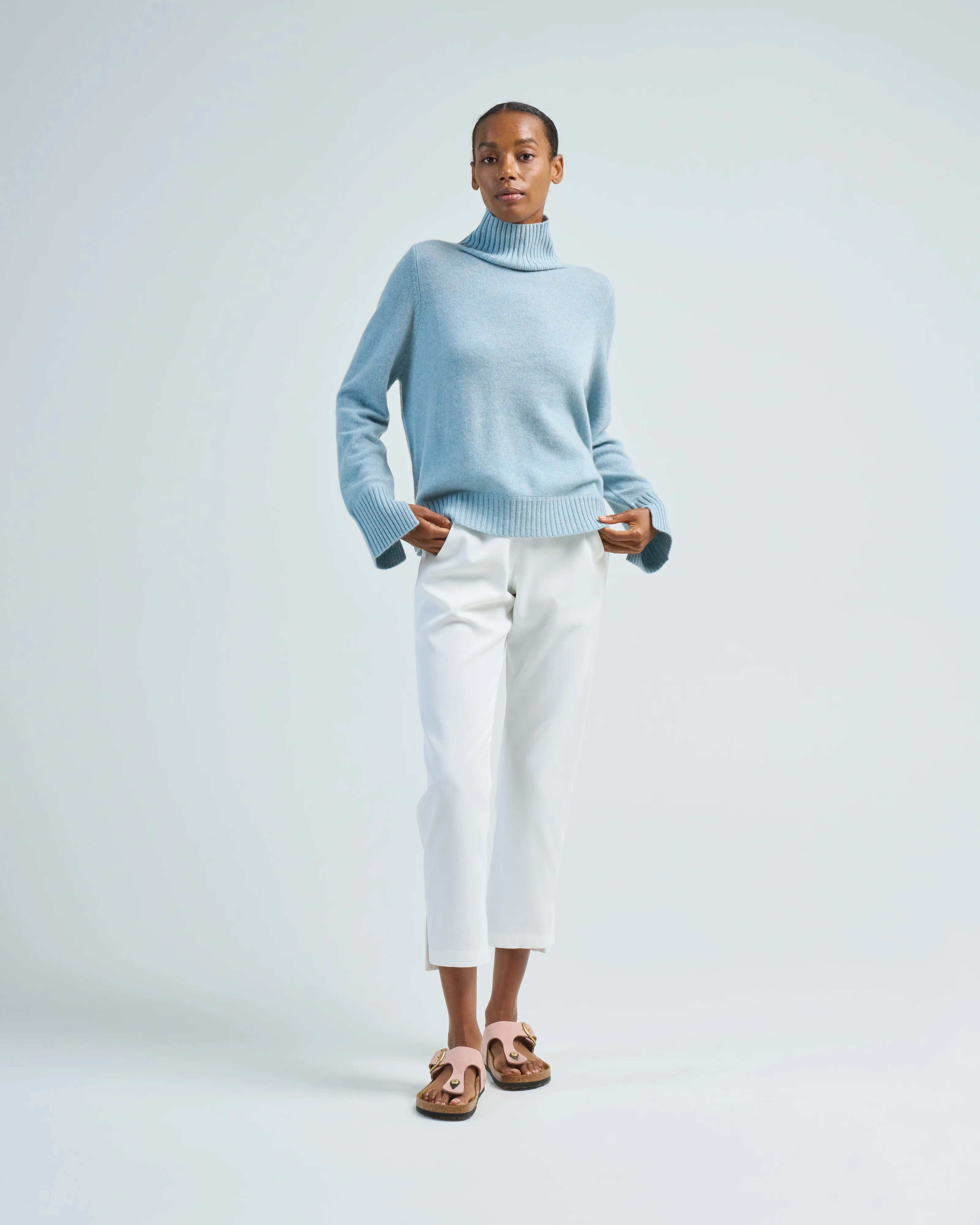 mock neck sweater - Image 3