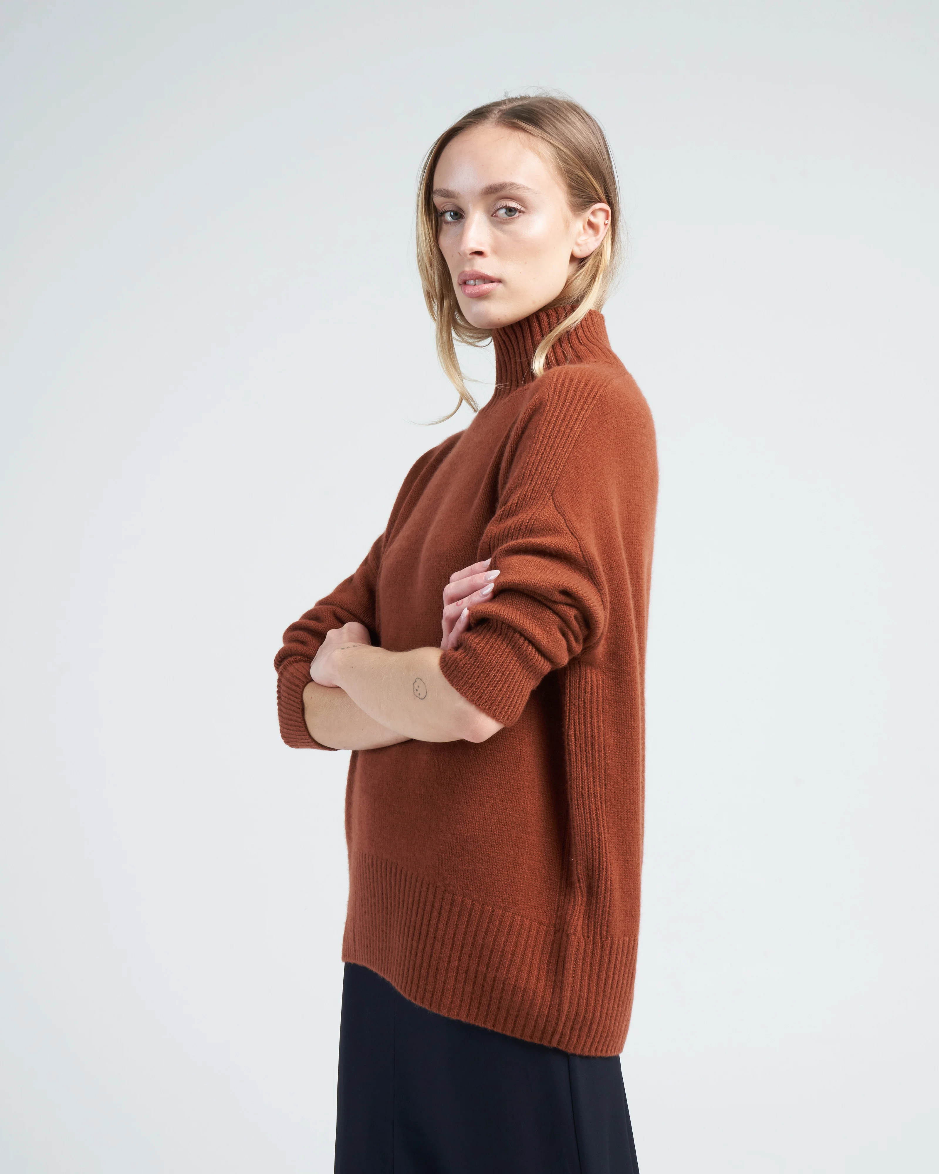 mockneck sweater - Image 4