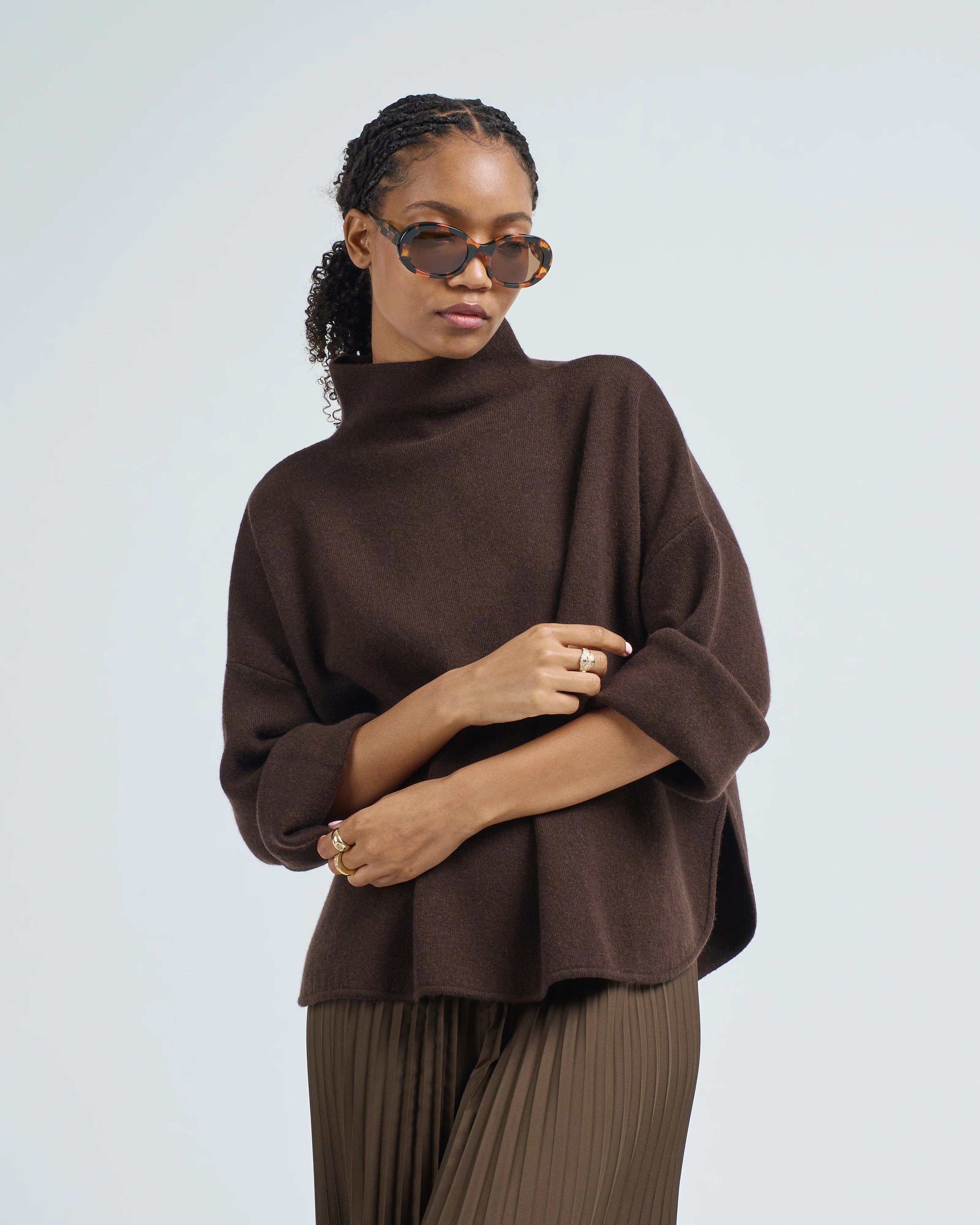 mockneck sweater - Image 2