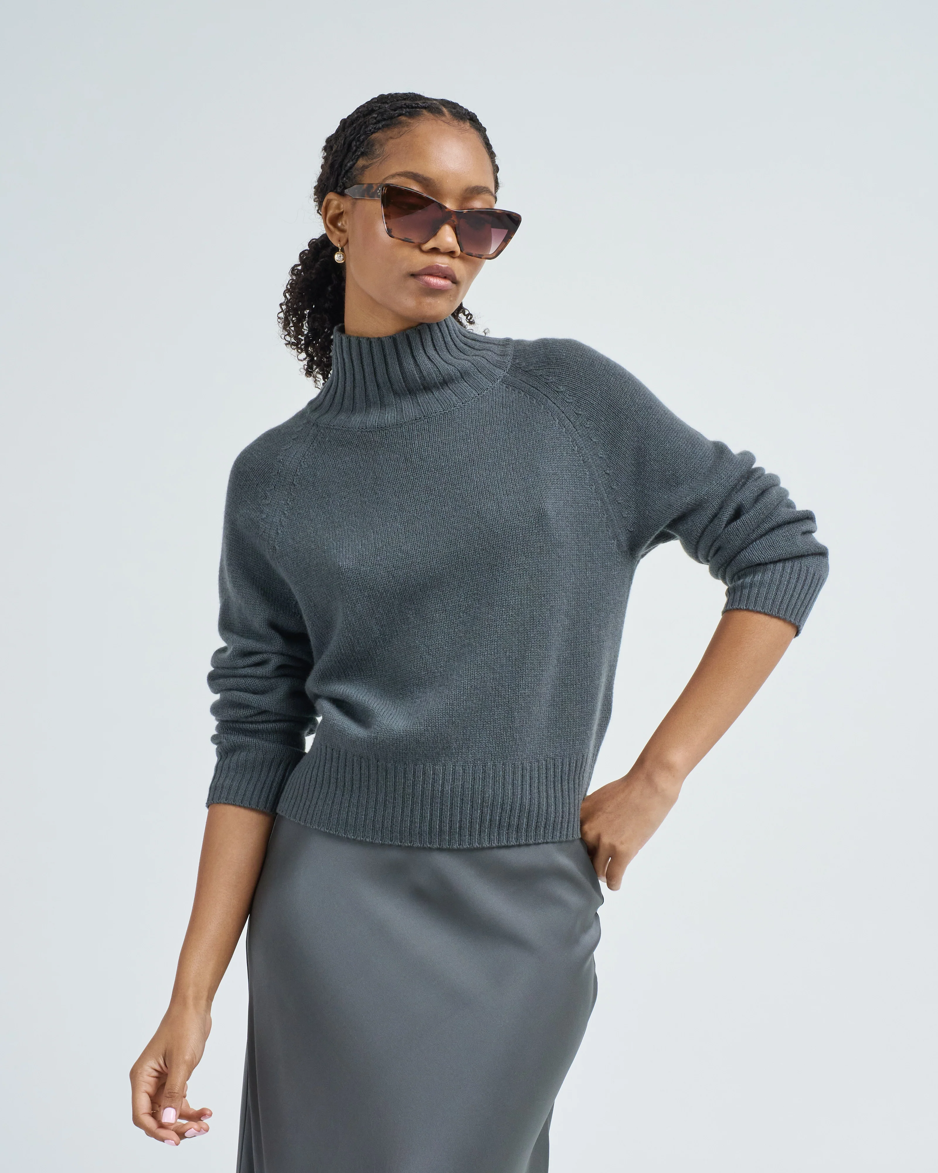 mockneck sweater - Image 2