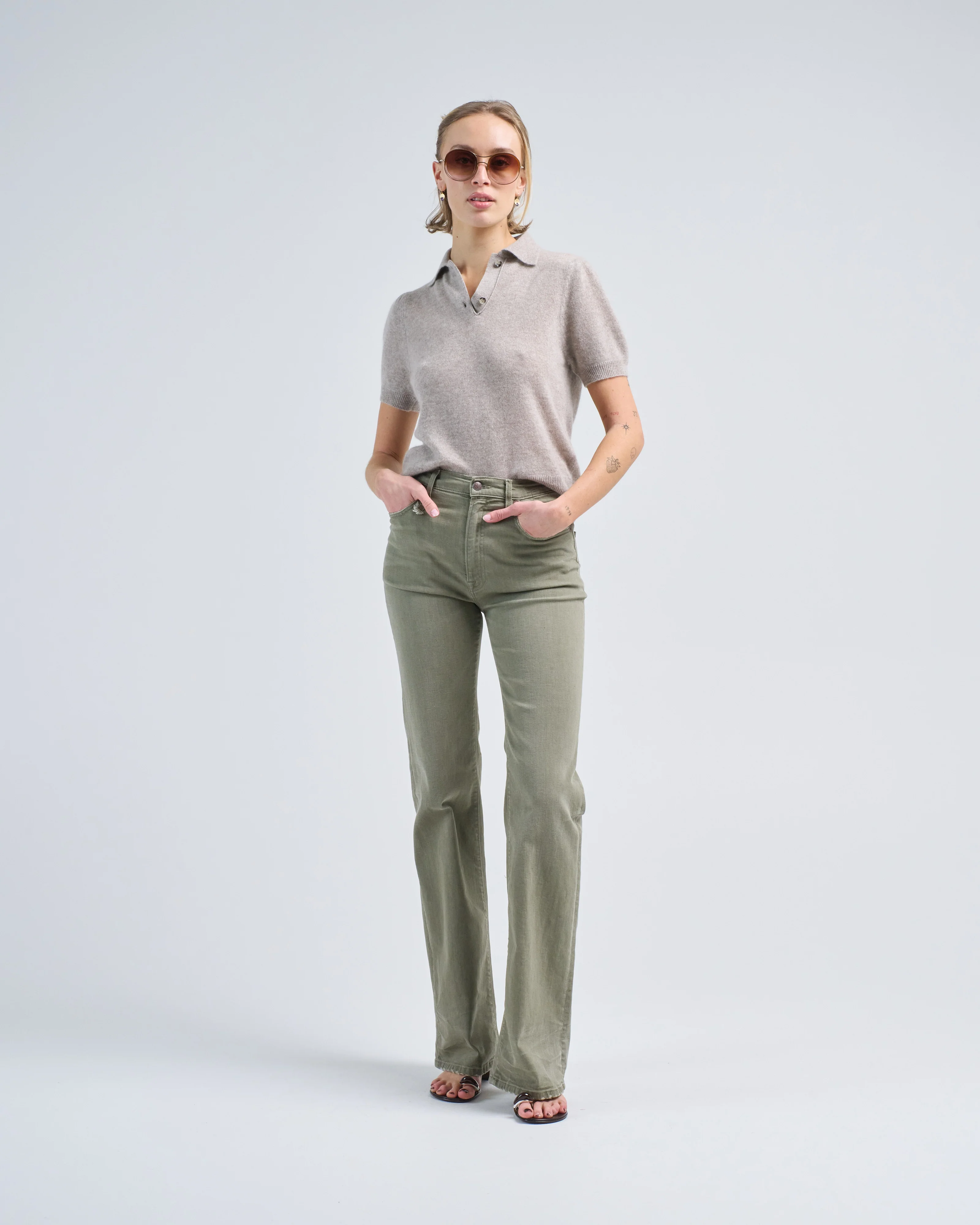poloneck sweater 1/4 - Image 3