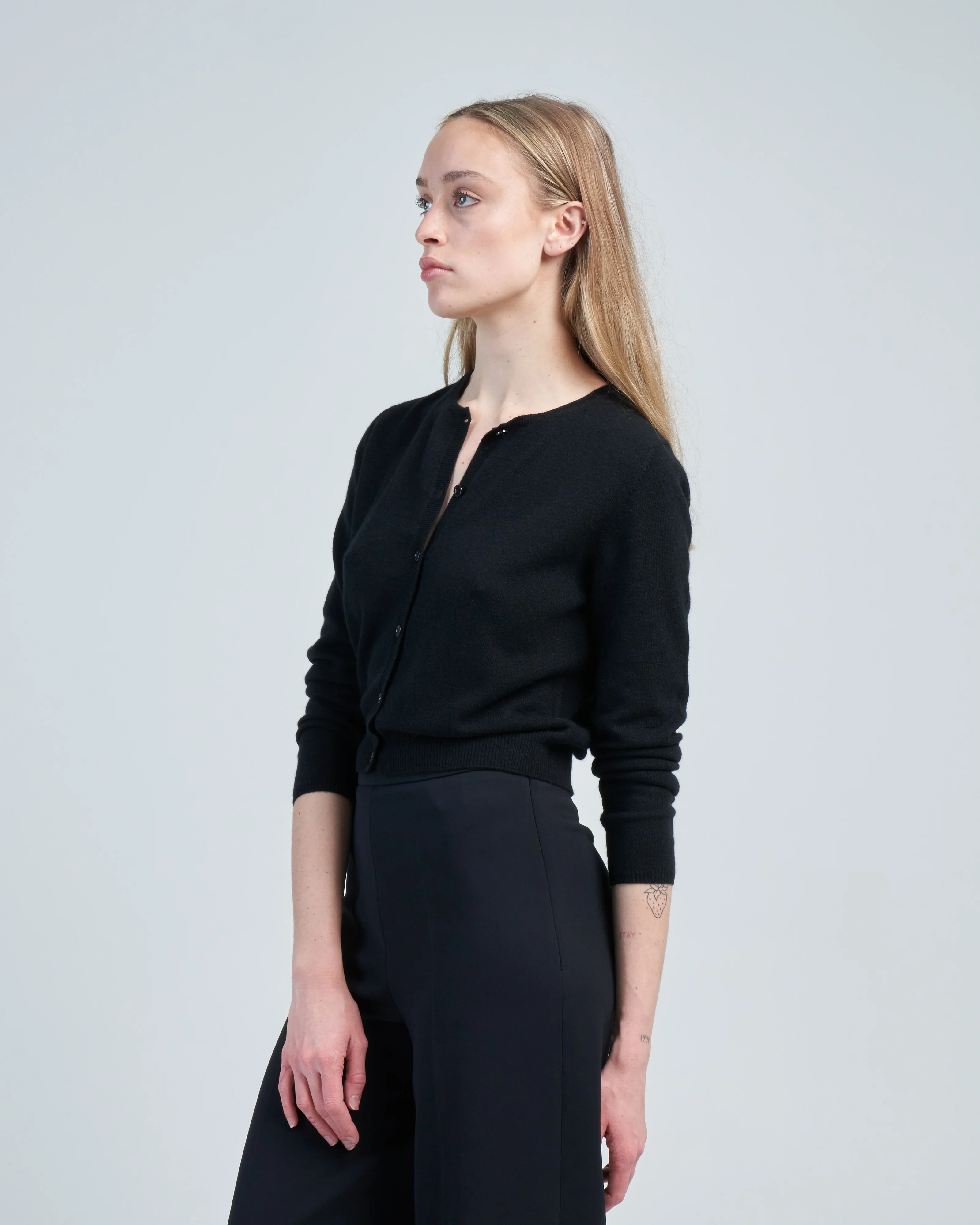 round neck cardigan - Image 3