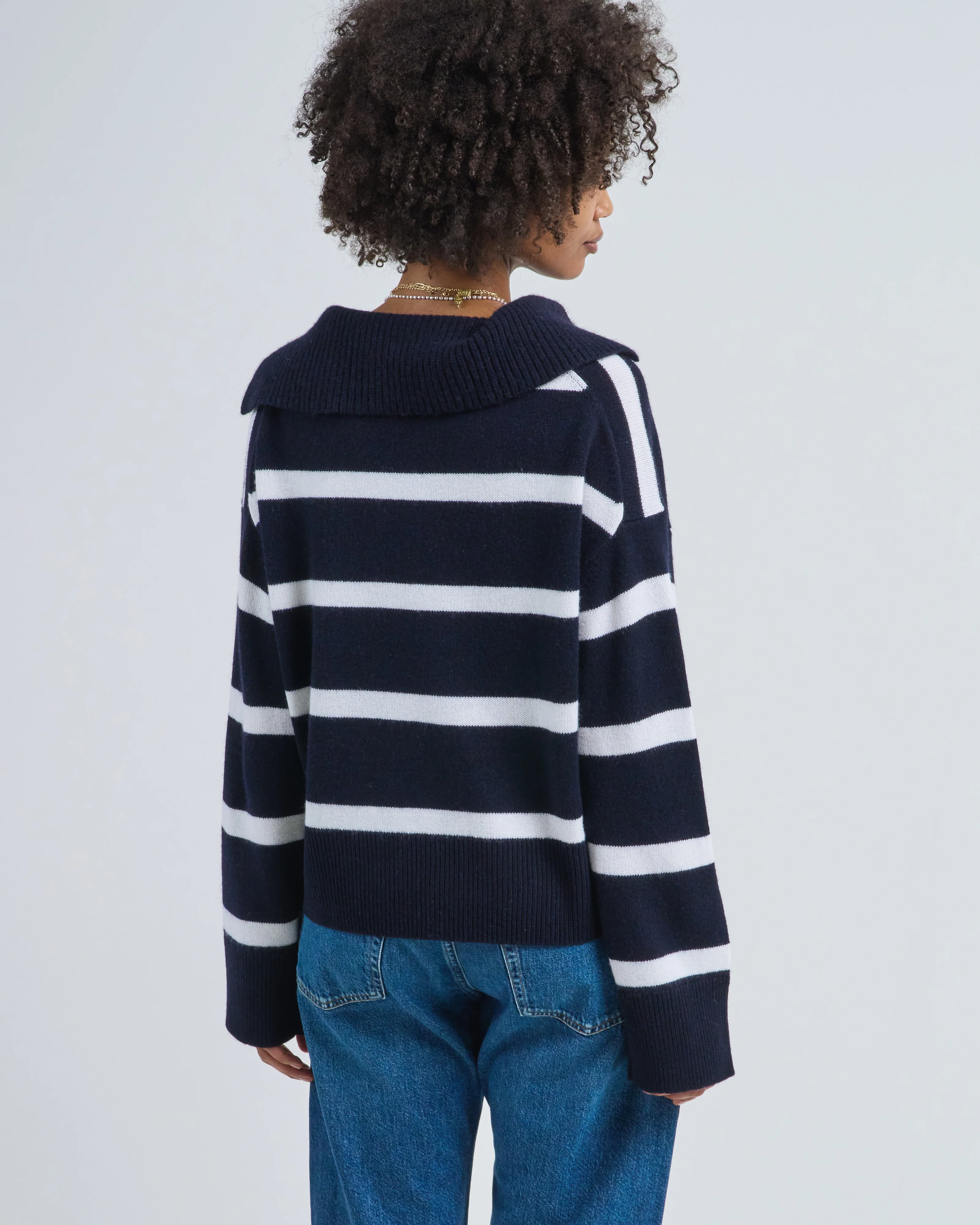 serafino long sleeve sweater - Image 4