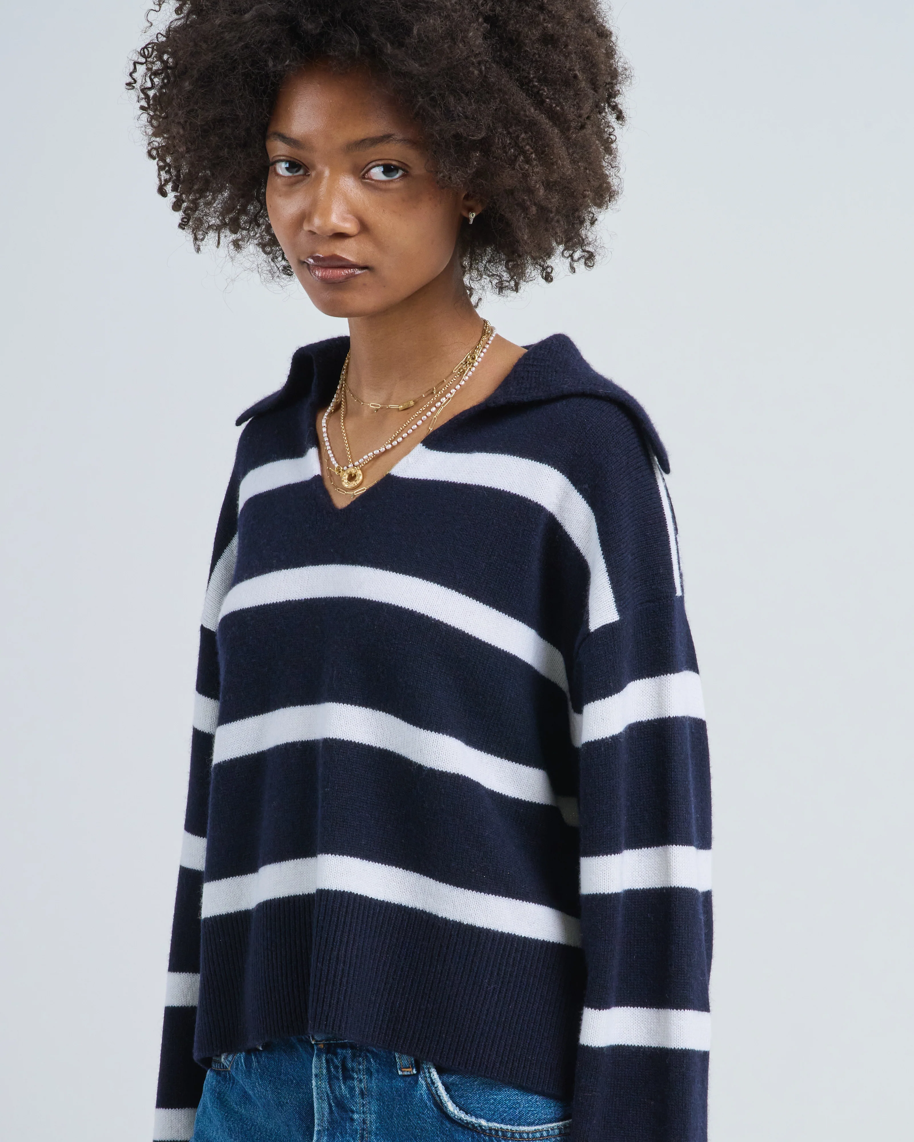 serafino long sleeve sweater - Image 5