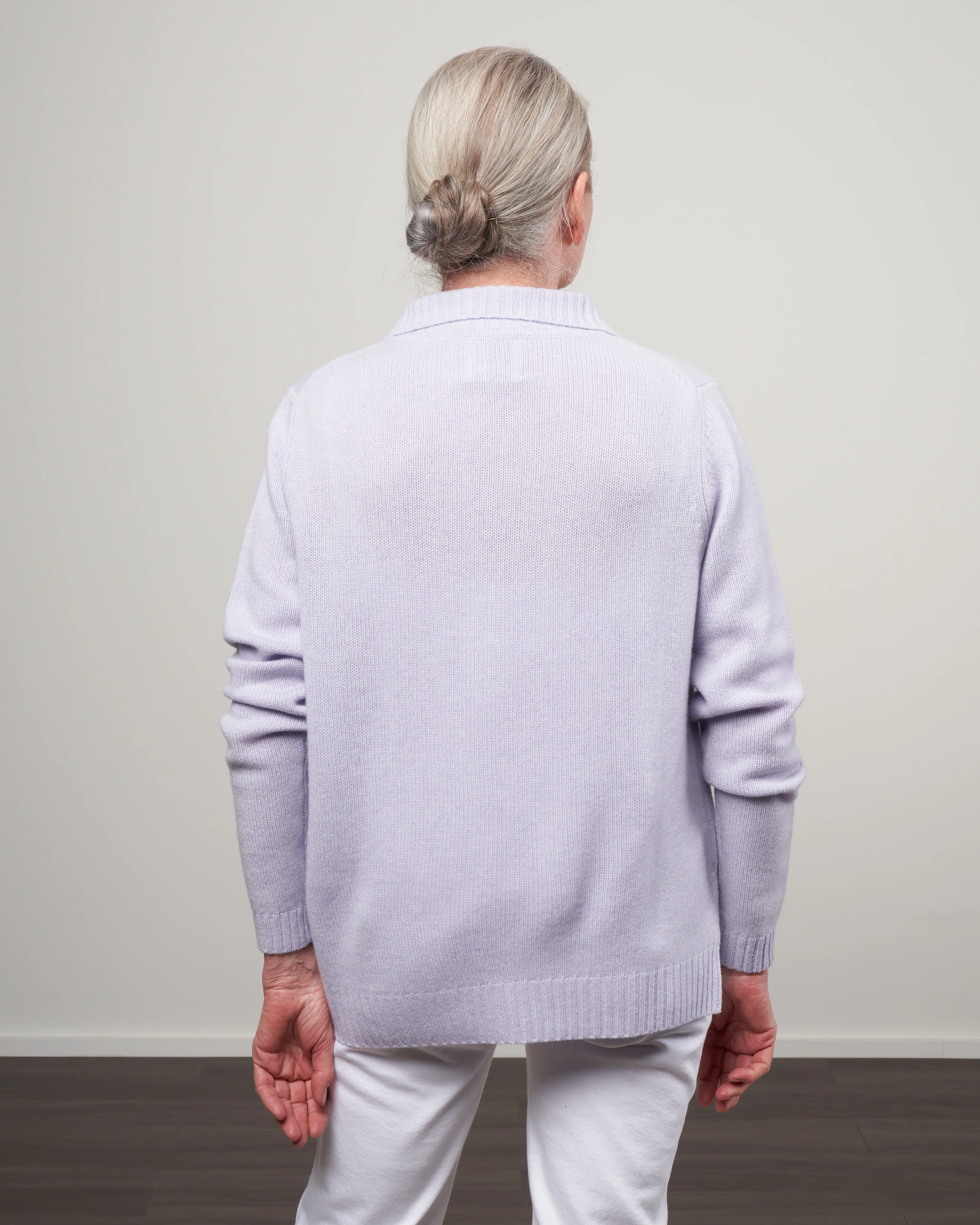serafino sweater - lavender - Image 4