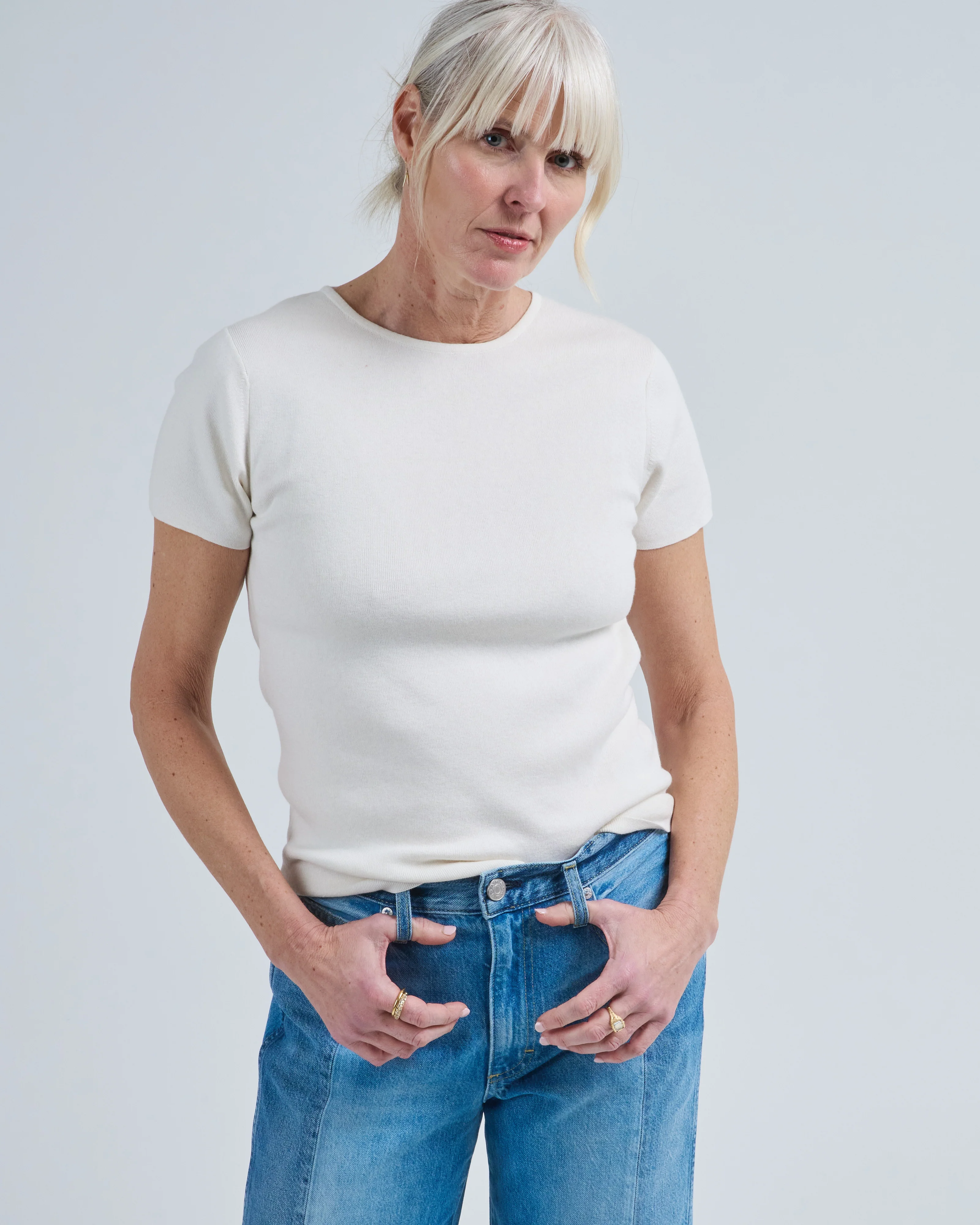 short sleeve rd sweater - Image 3