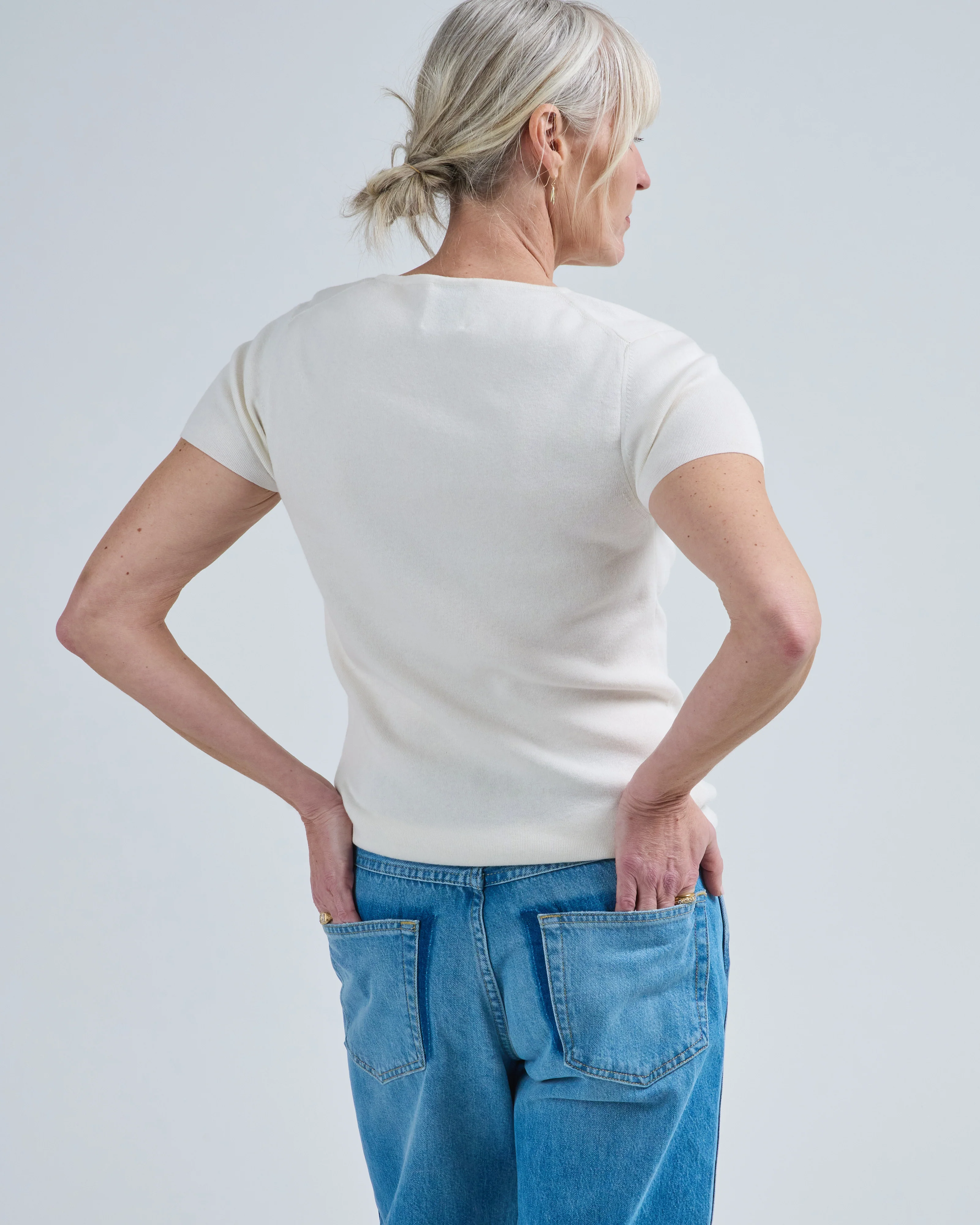 short sleeve rd sweater - Image 4