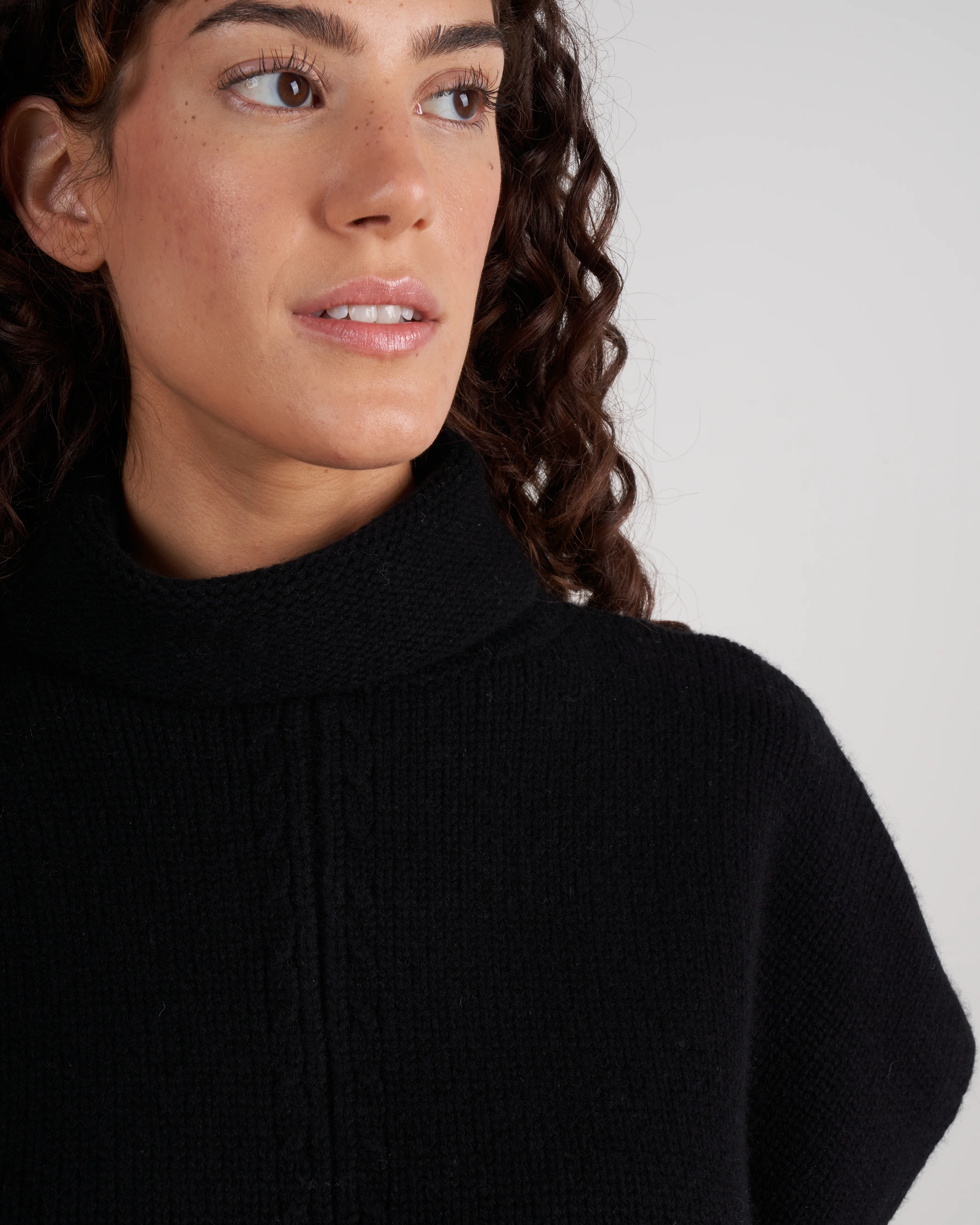 sleeveless mockneck tunic - noir cc7-90 - Image 5