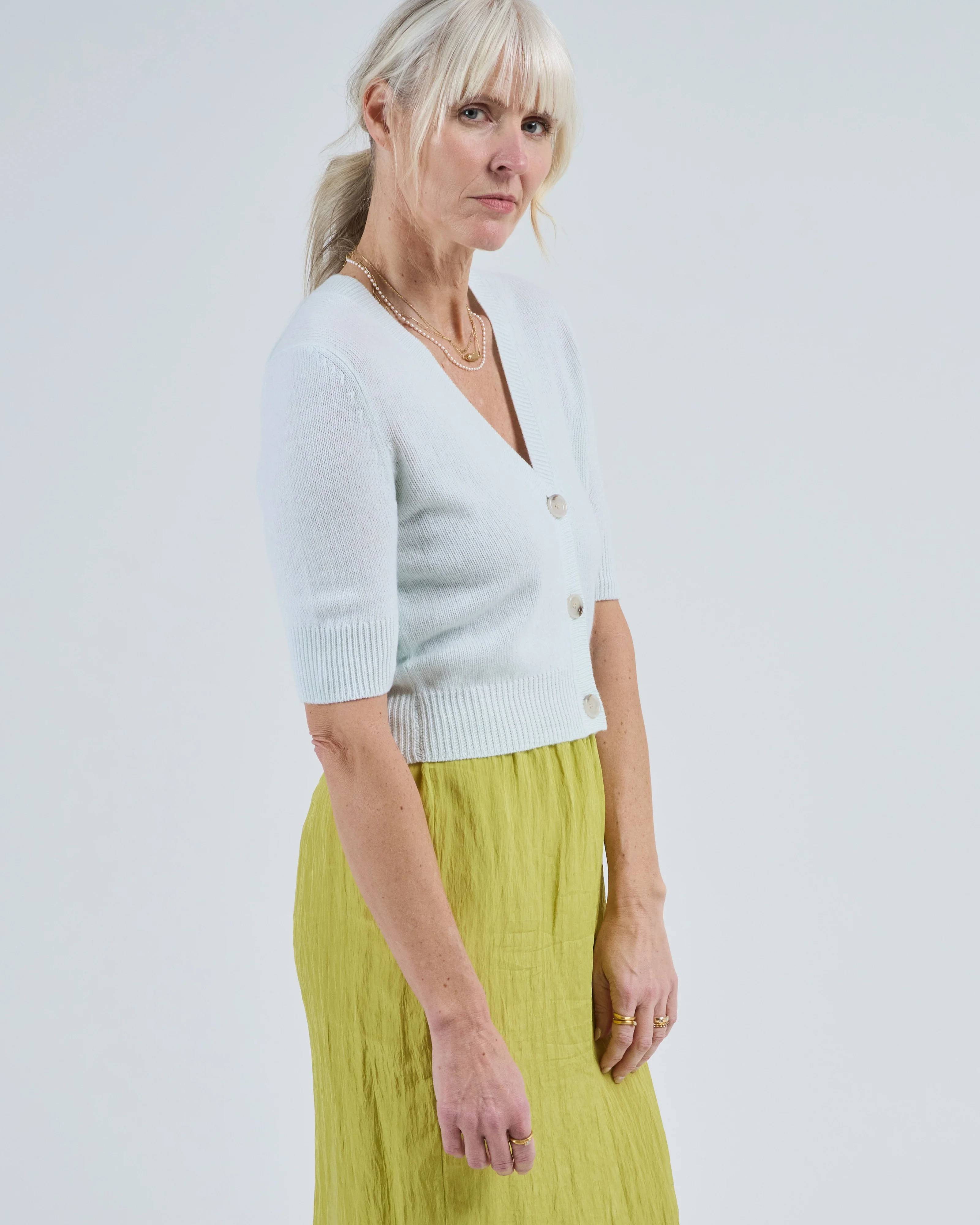 v half sleeve cardigan - Image 2