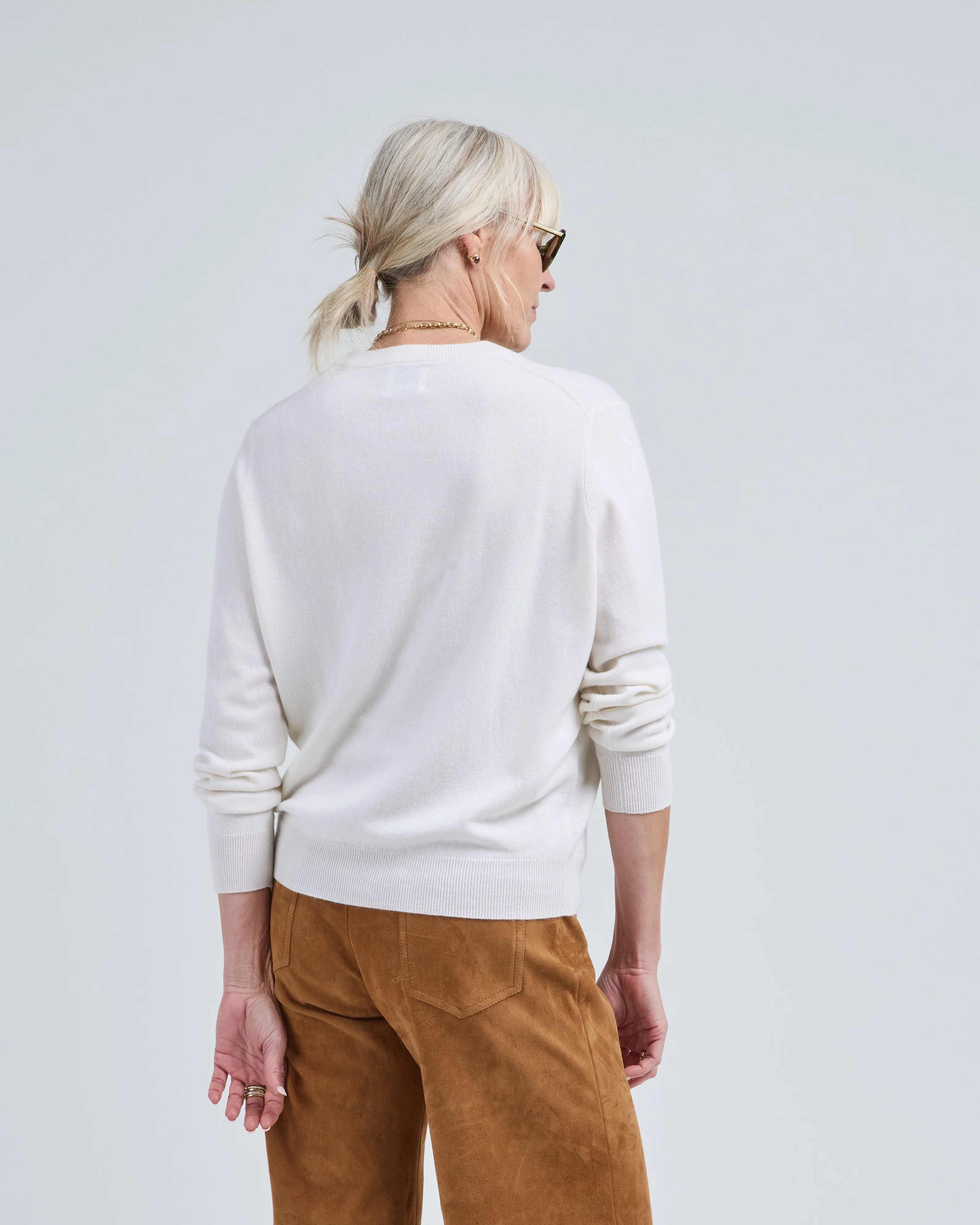 v long sleeve sweater - Image 4