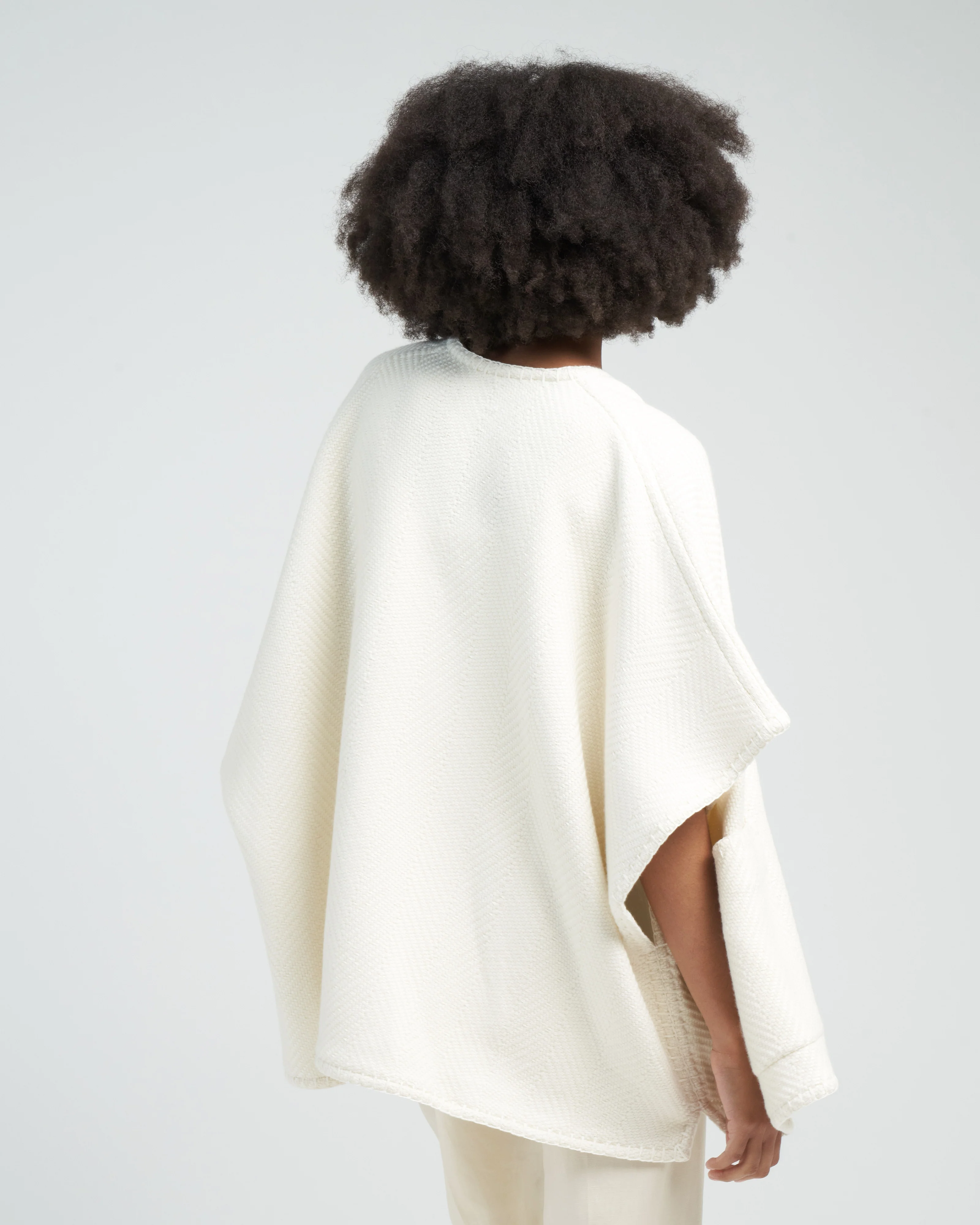 cami poncho - cream - Image 4