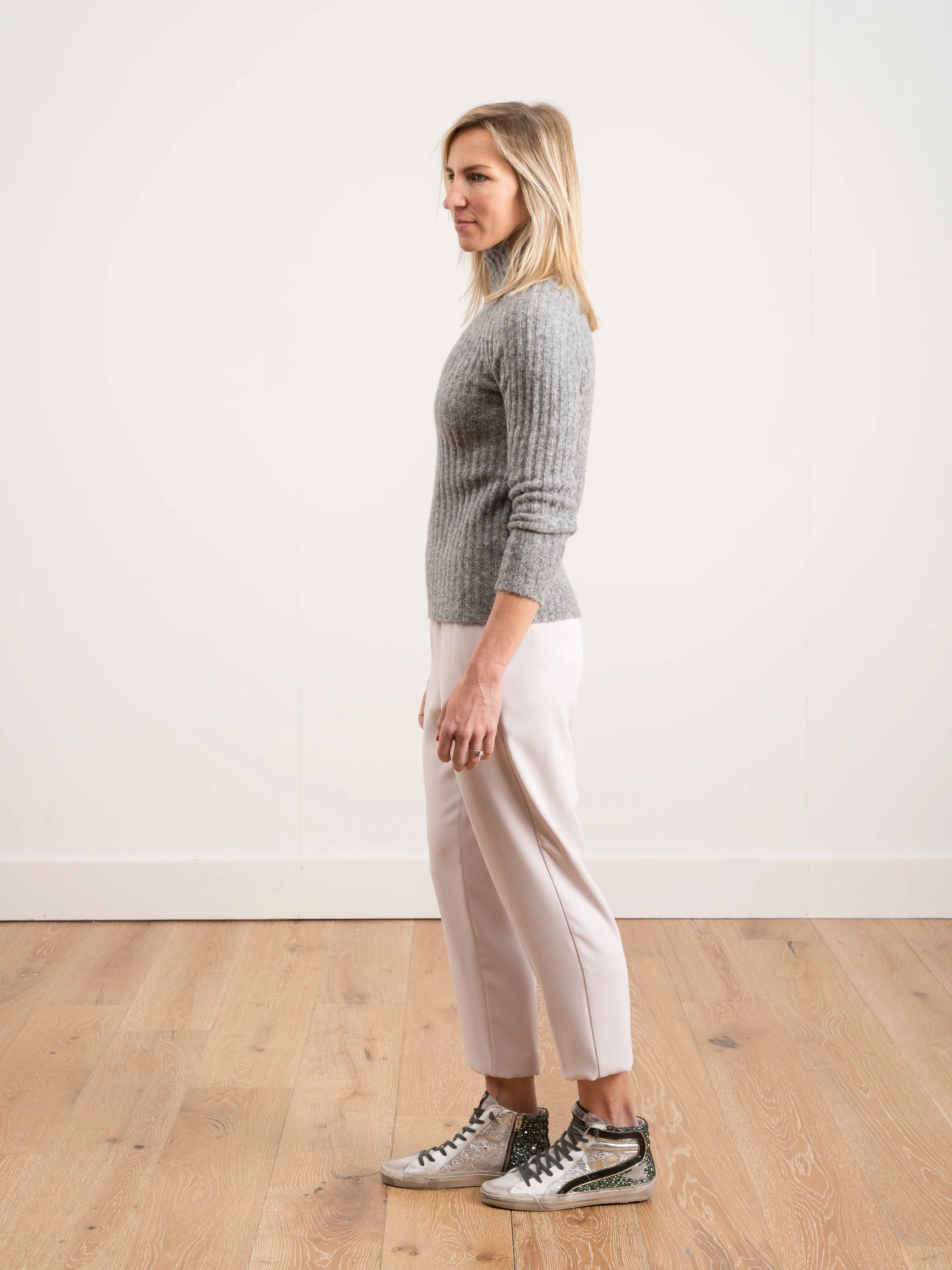 merino ribbed turtleneck - Image 2