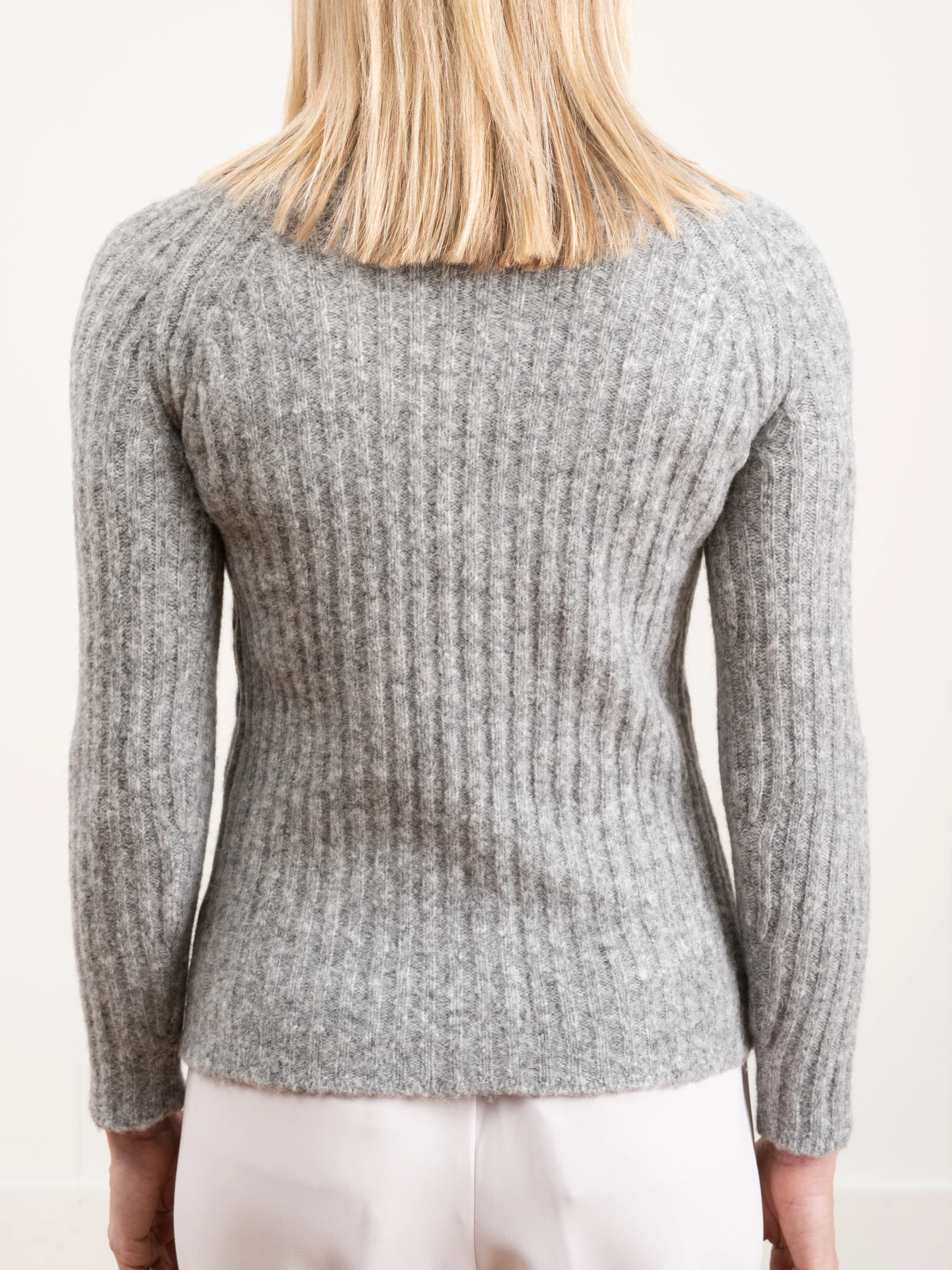 merino ribbed turtleneck - Image 6
