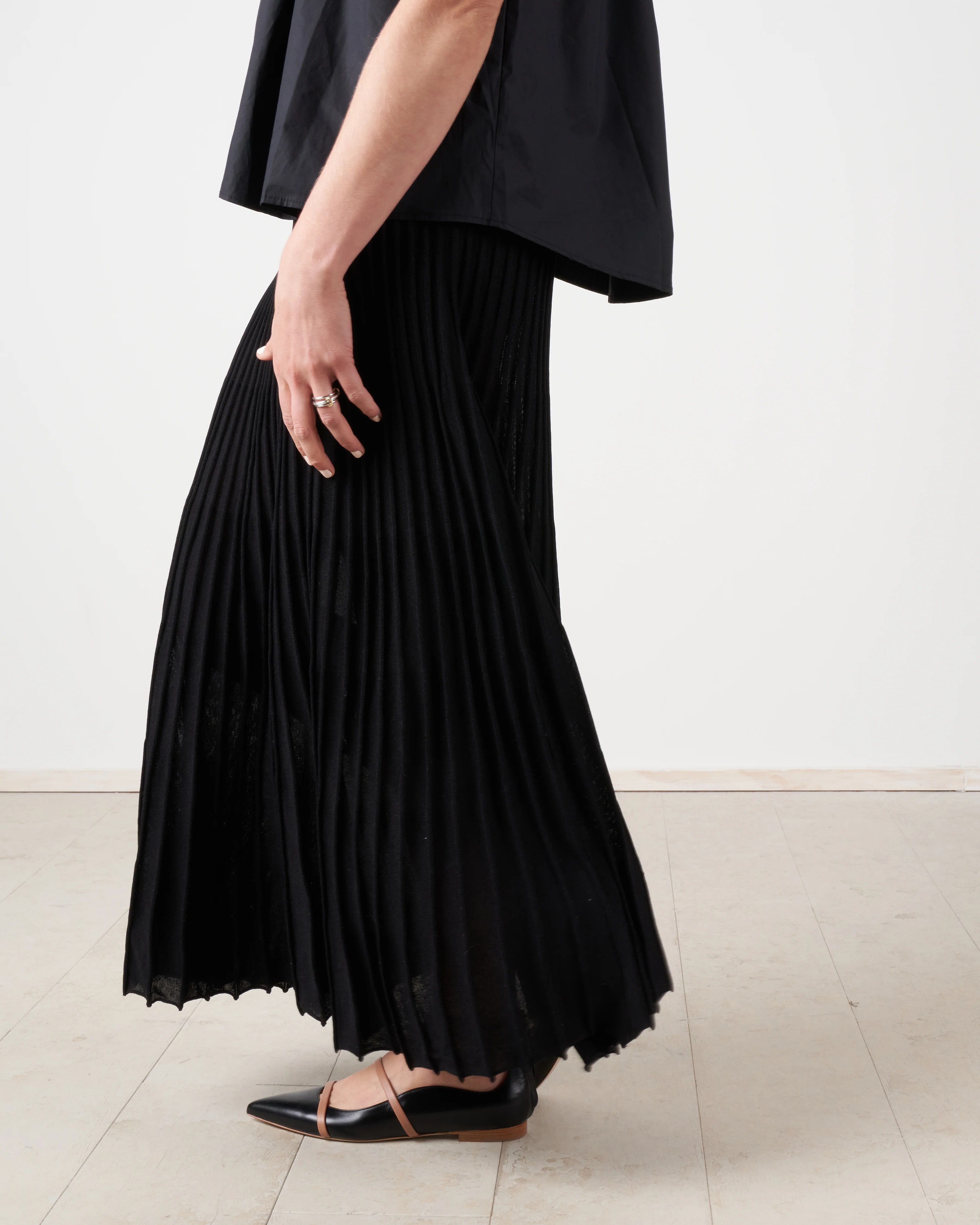 pleated skirt - nero - Image 4