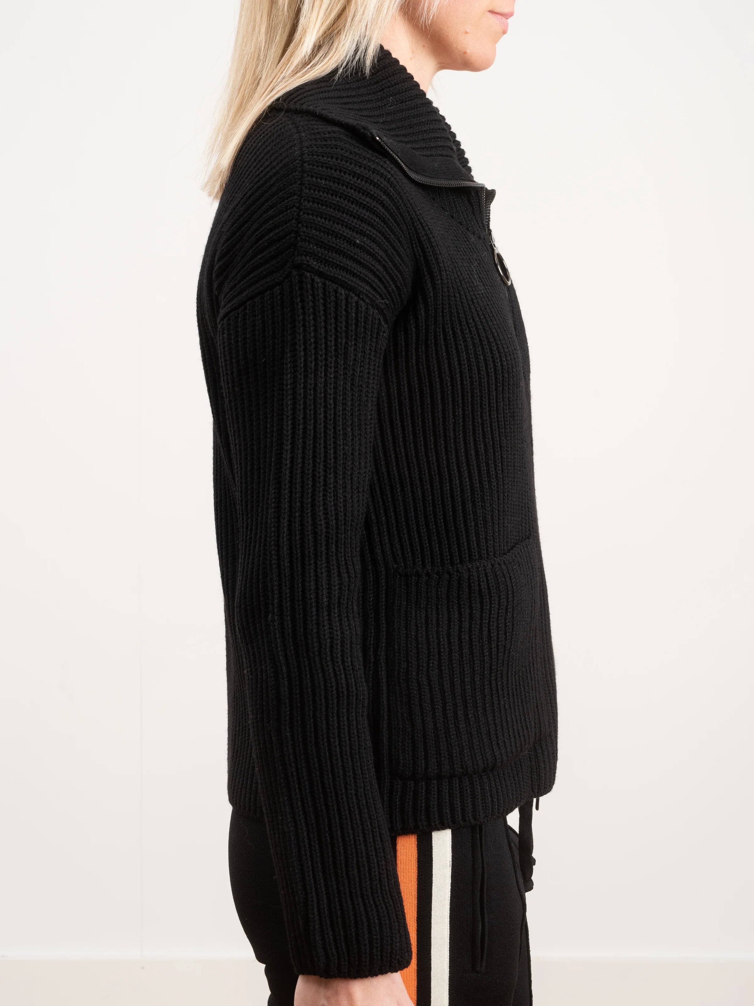 zip cardigan w/ pockets - Image 5