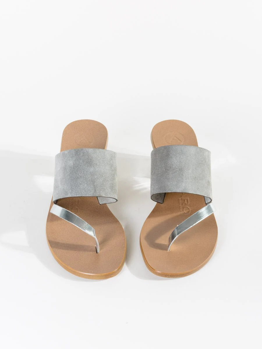 alta suede heel sandal - Image 3