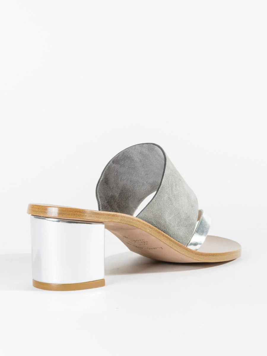 alta suede heel sandal - Image 5