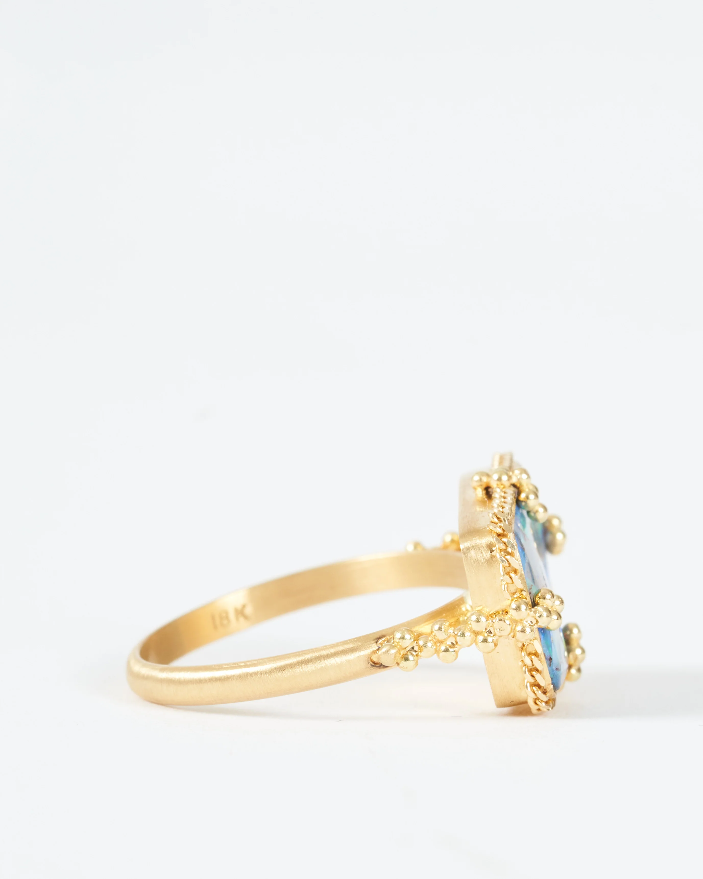 boulder opal ring - gold/opal - Image 4