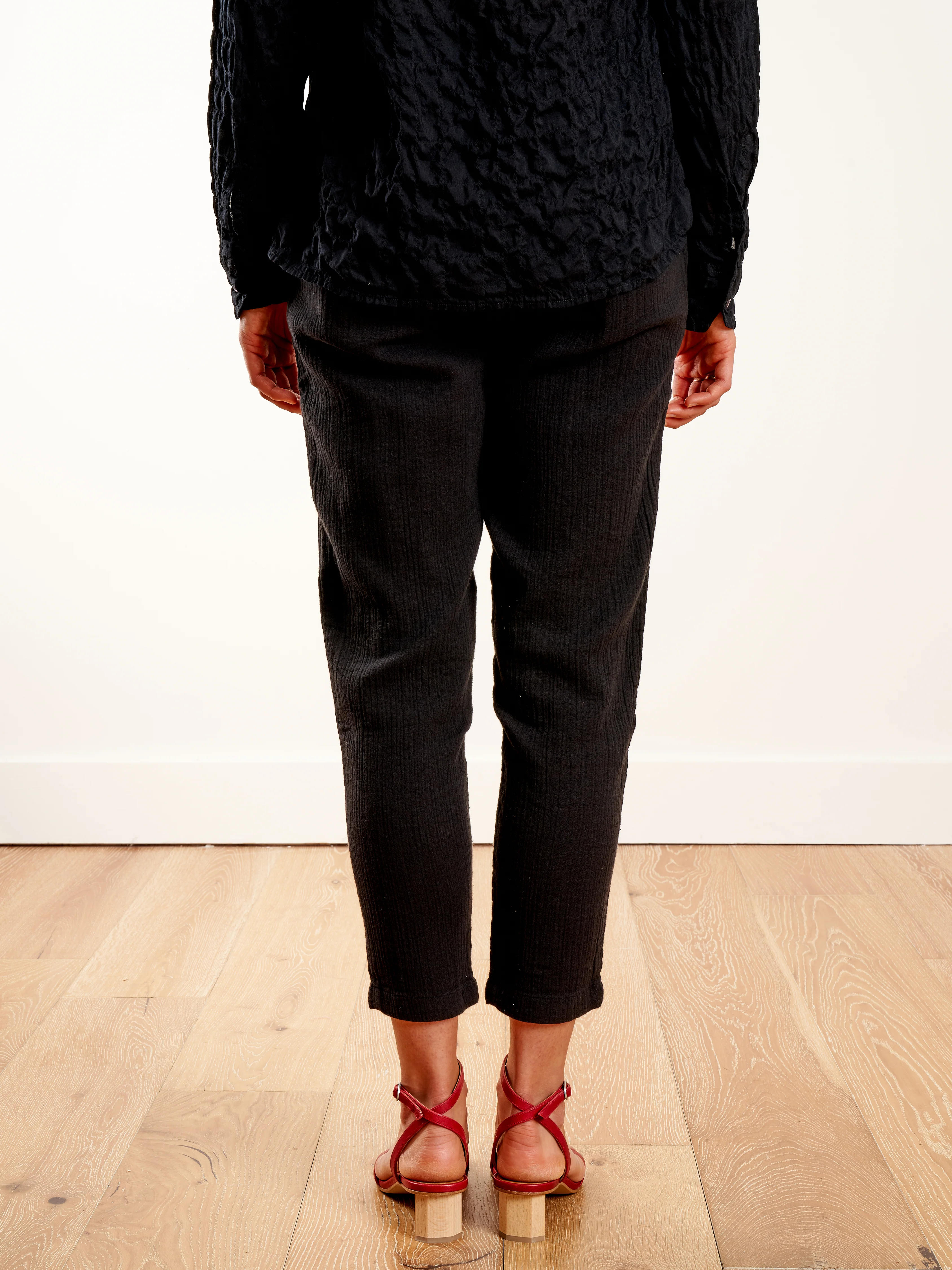 chelsea pant - gauze black - Image 6