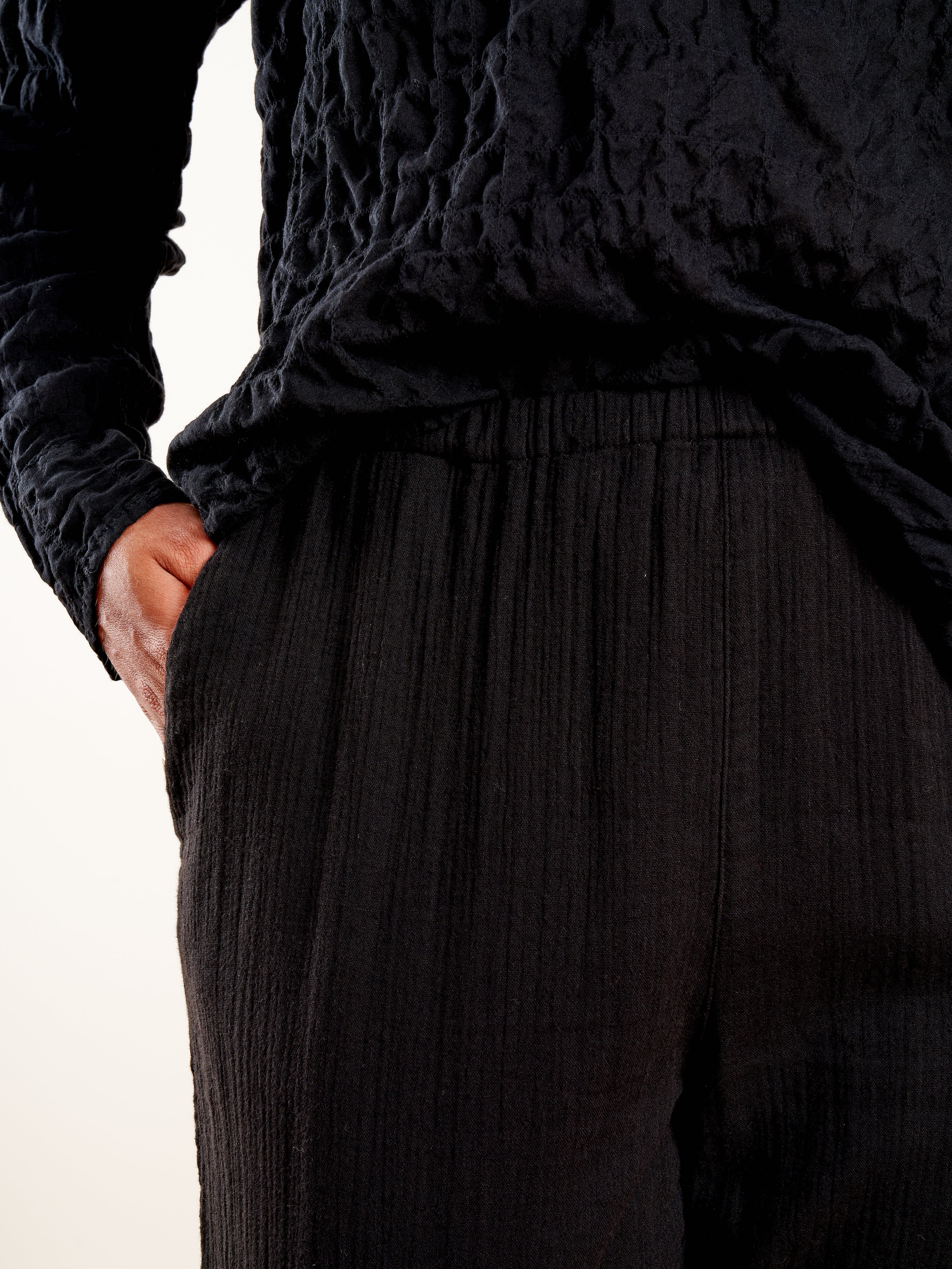 chelsea pant - gauze black - Image 7