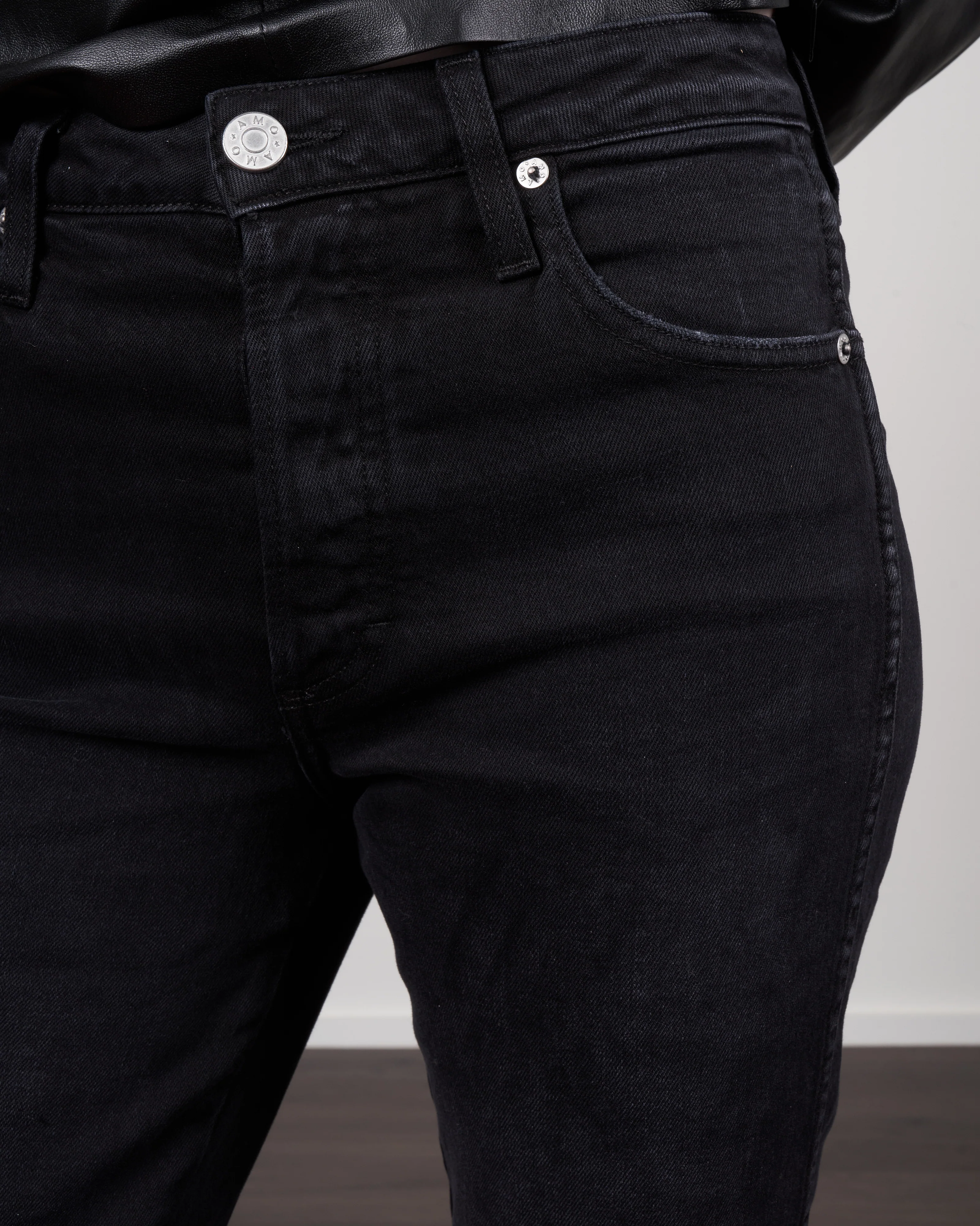 babe high rise slim straight - black magic 116 - Image 5