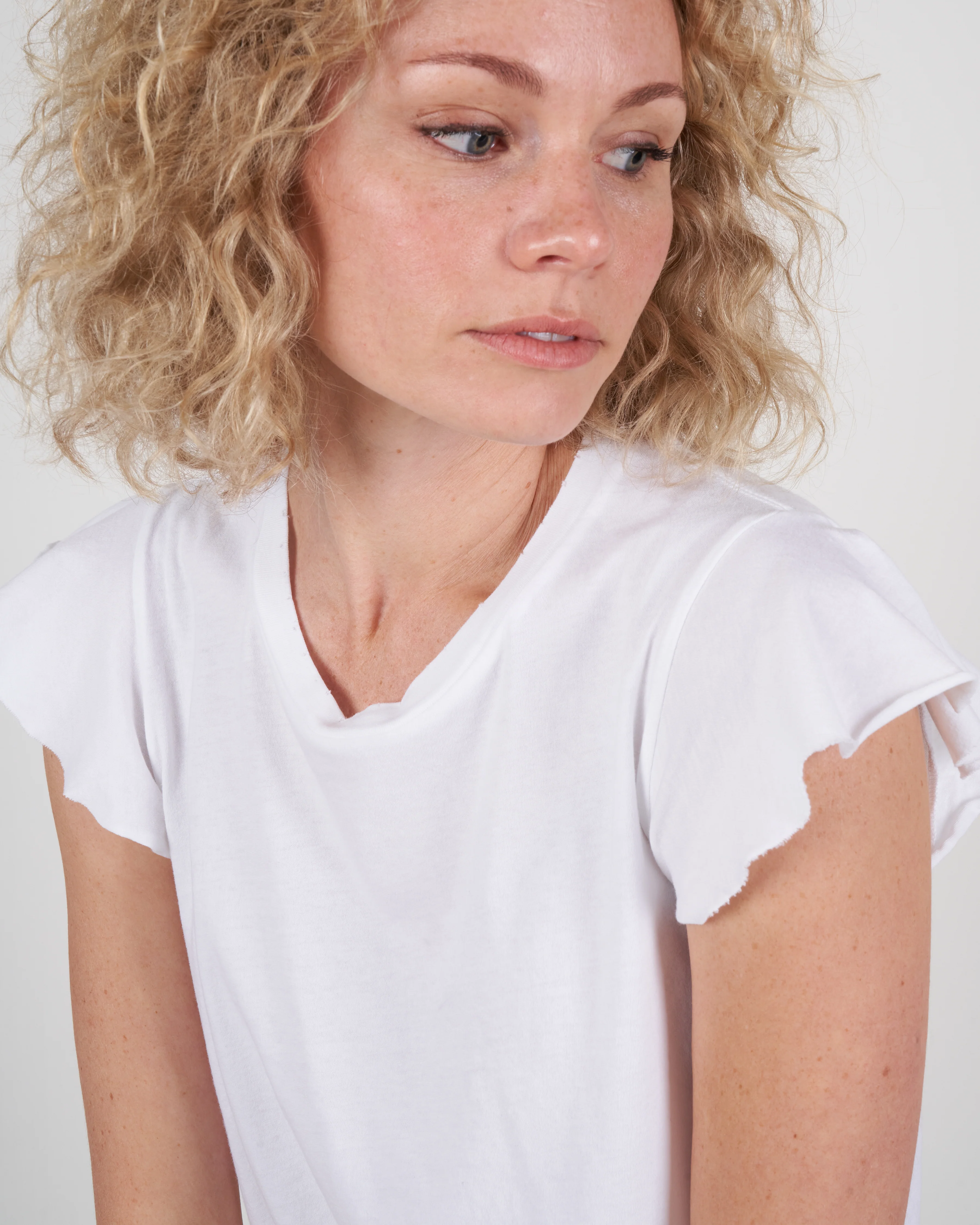 flutter tee - white - Image 5