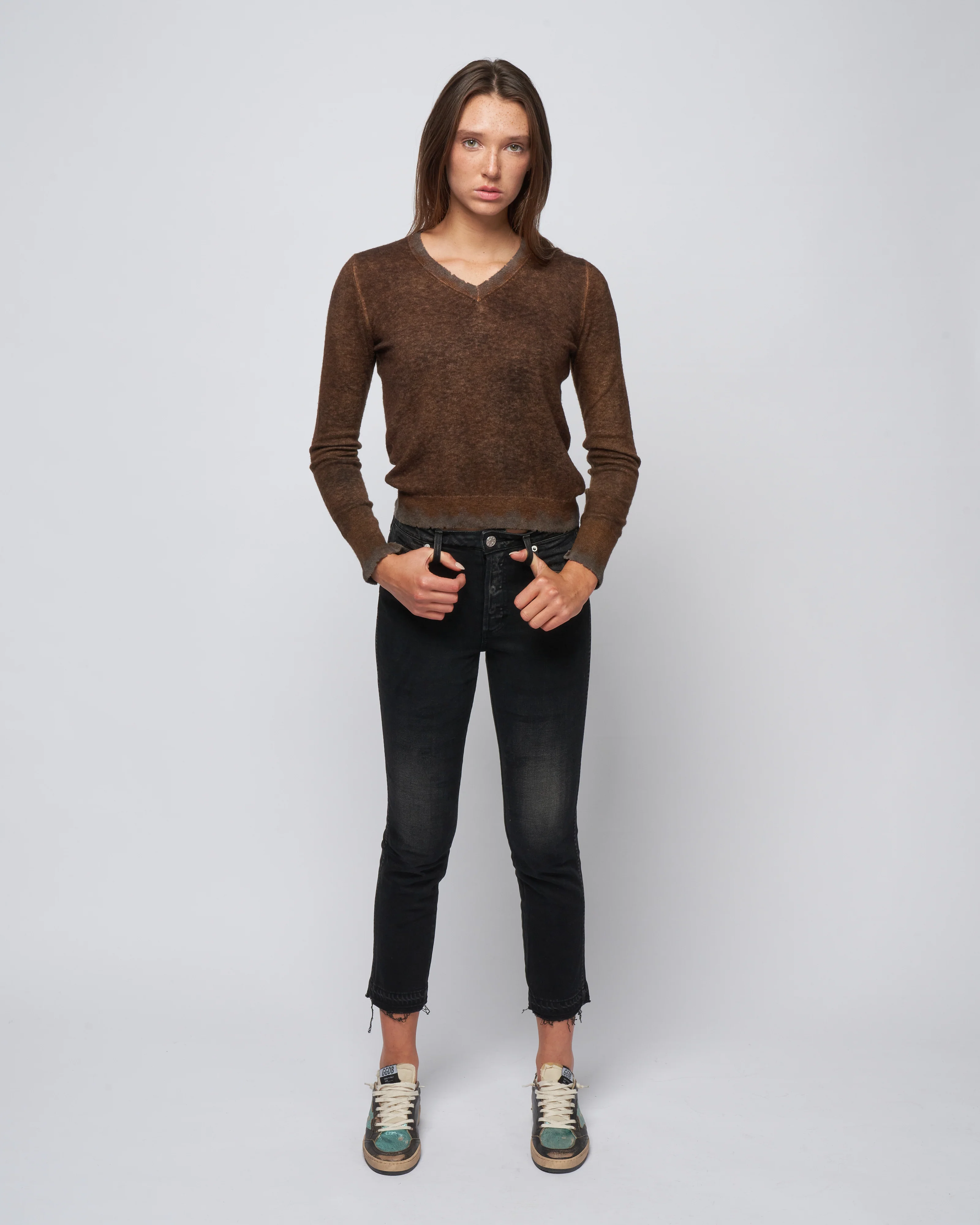 babe high rise slim straight - black magic - Image 2