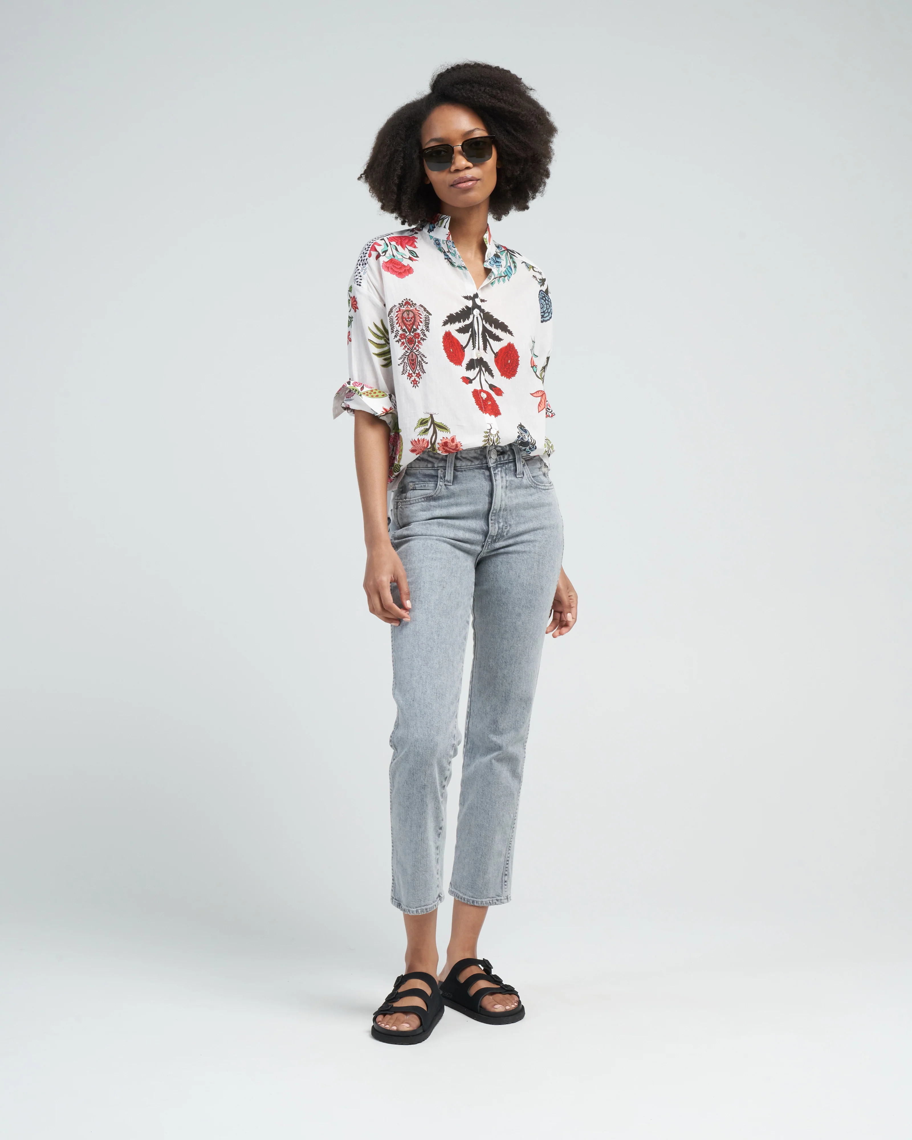 chloe crop jean - opal - Image 2