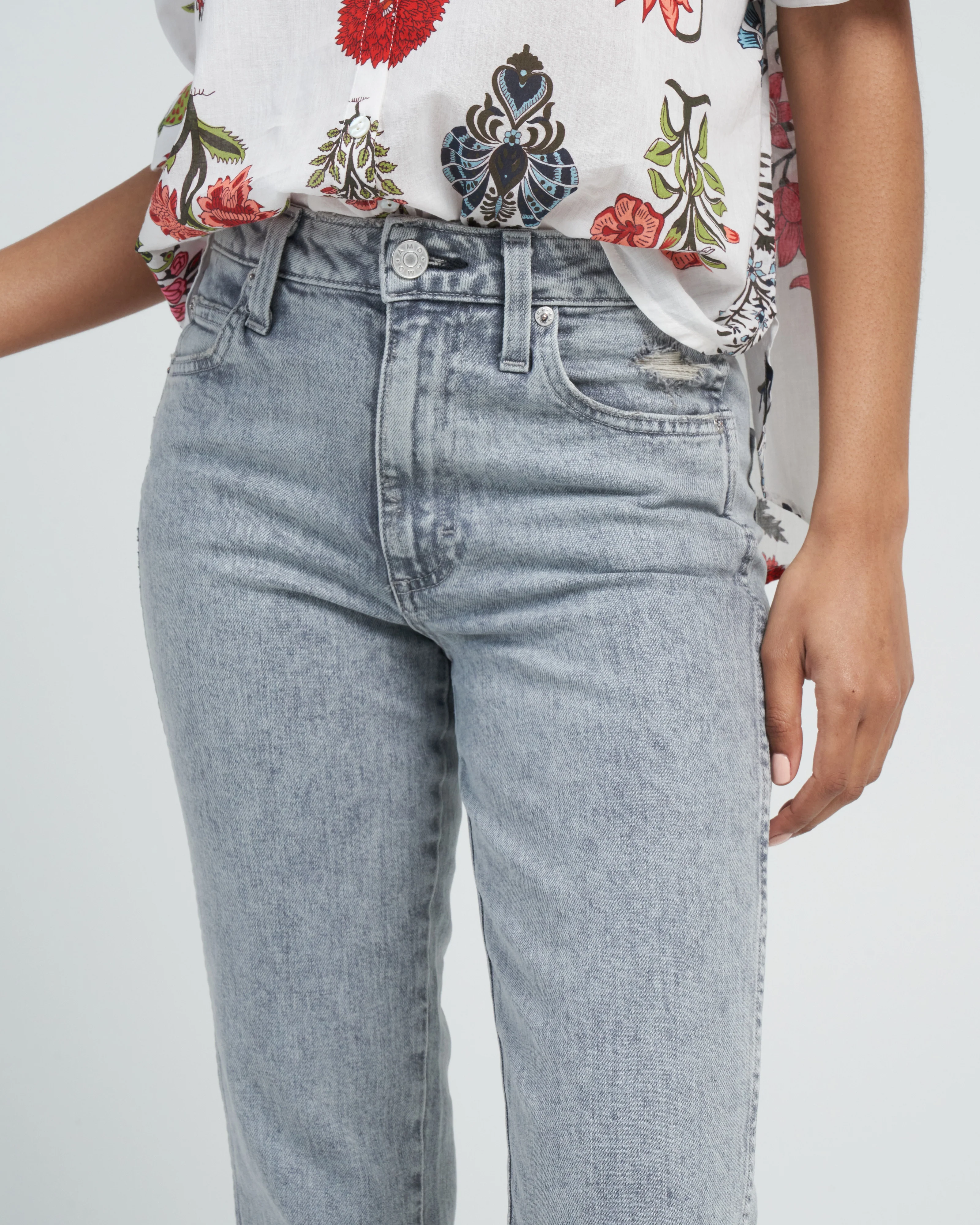 chloe crop jean - opal - Image 5