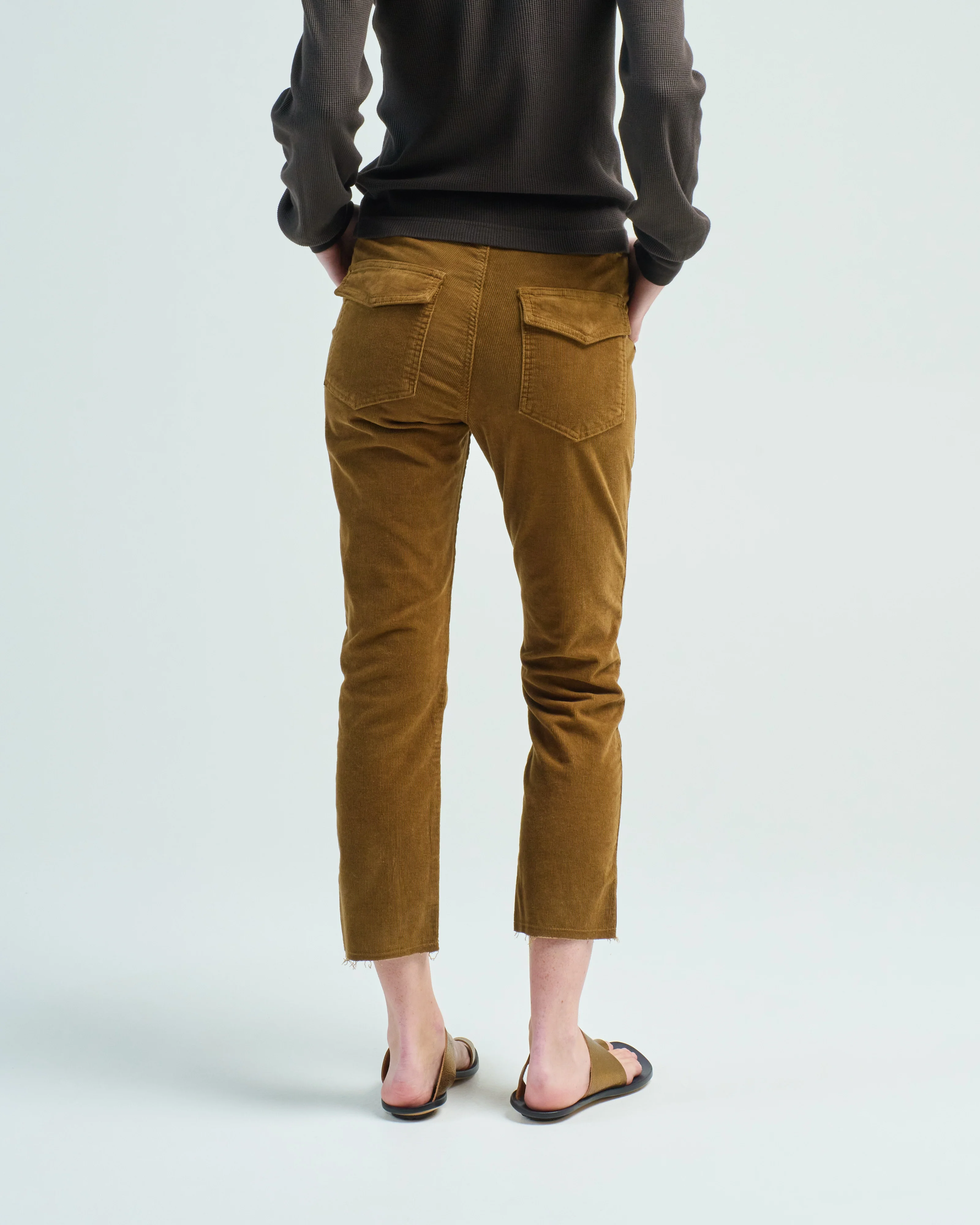 corduroy easy army trouser - Image 3
