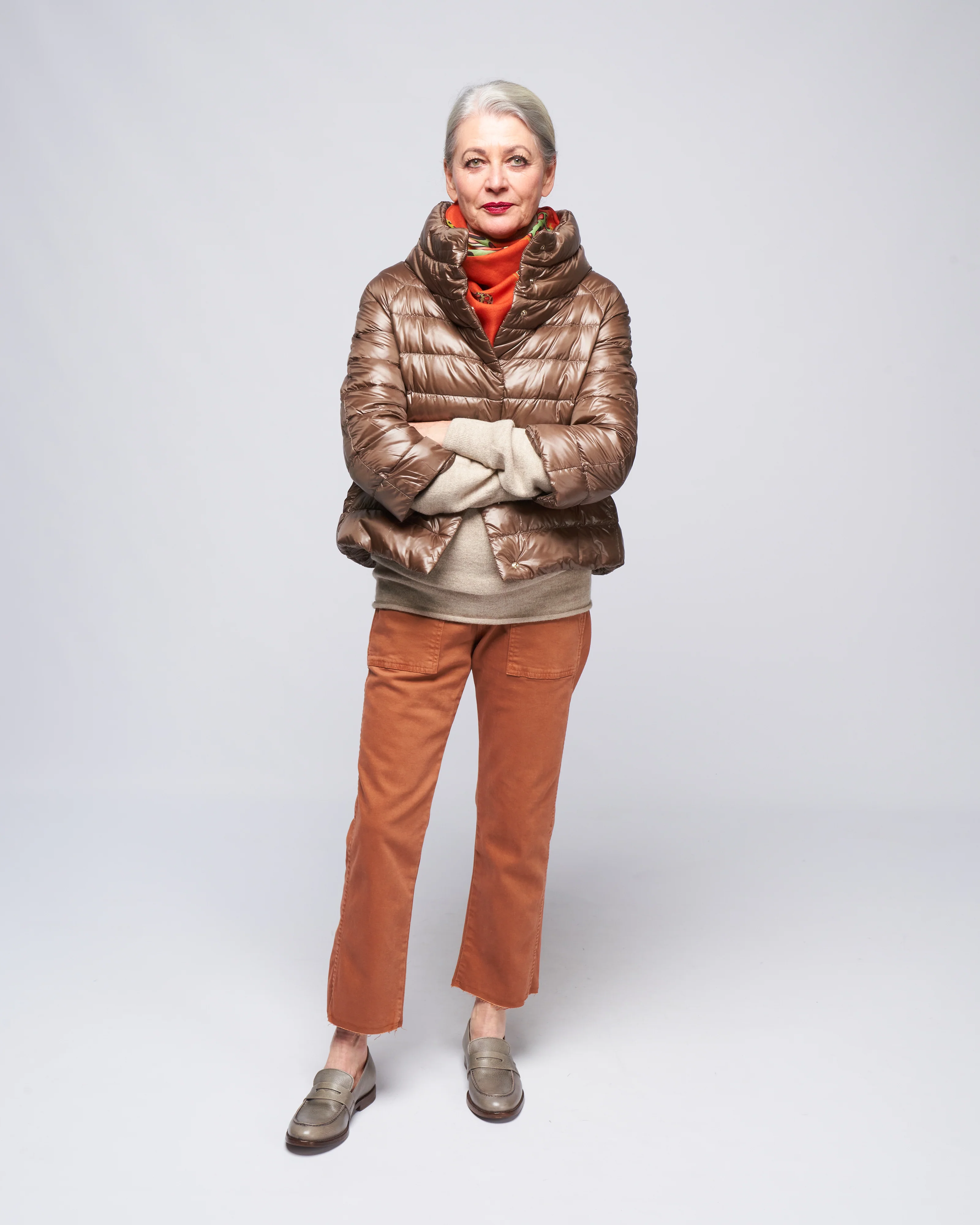 easy army trouser - copper - Image 2