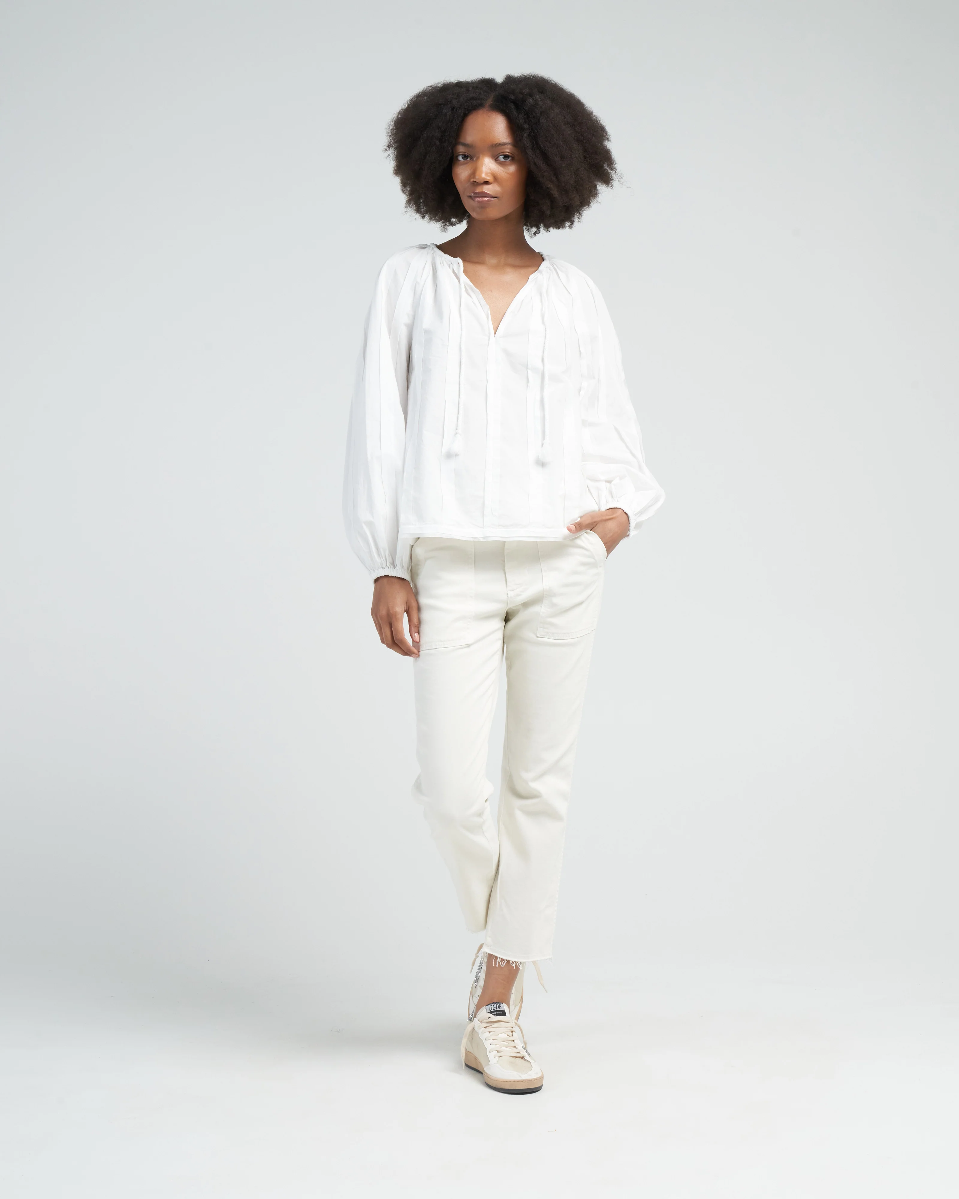 easy army trouser - white oak - Image 2