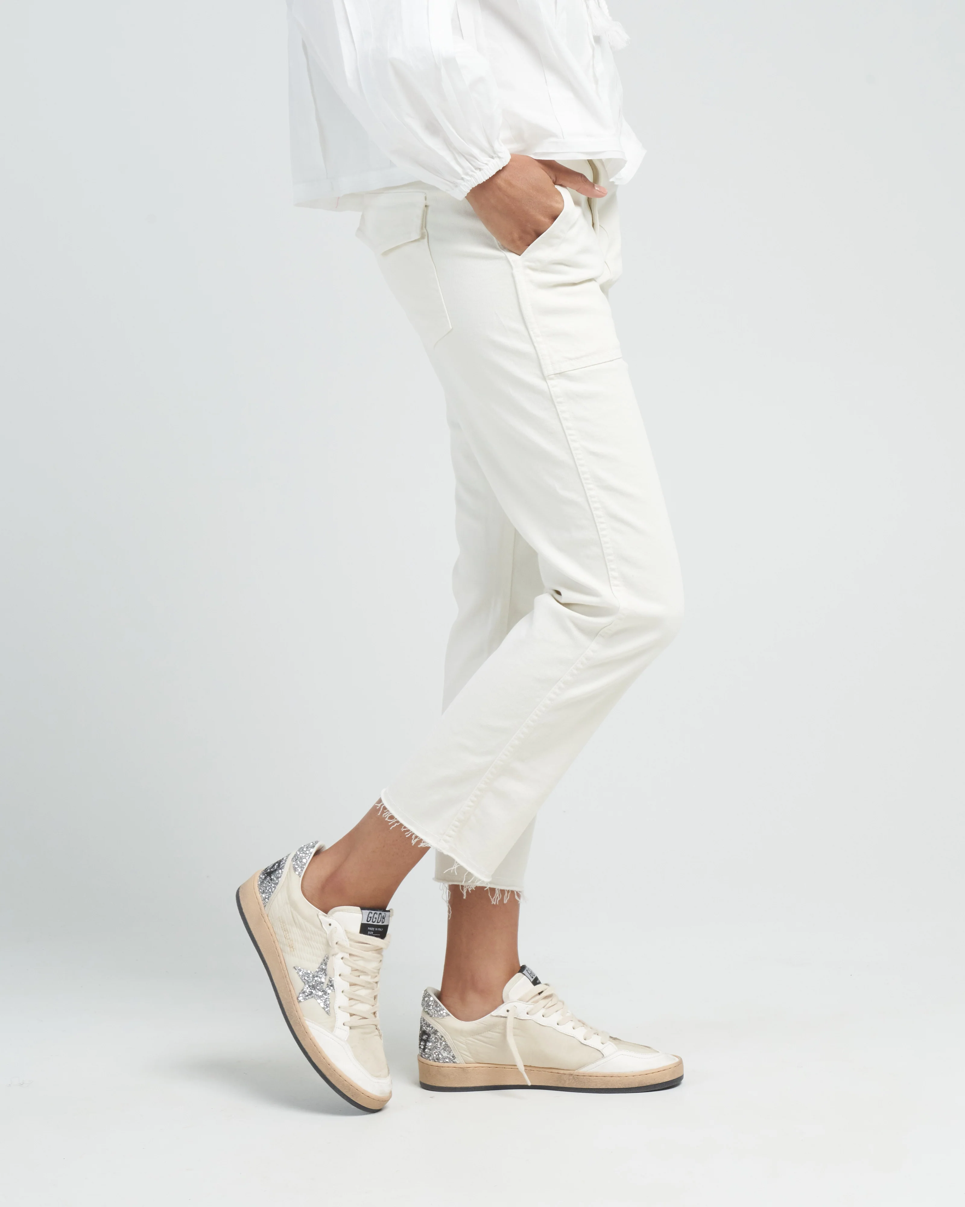 easy army trouser - white oak - Image 3