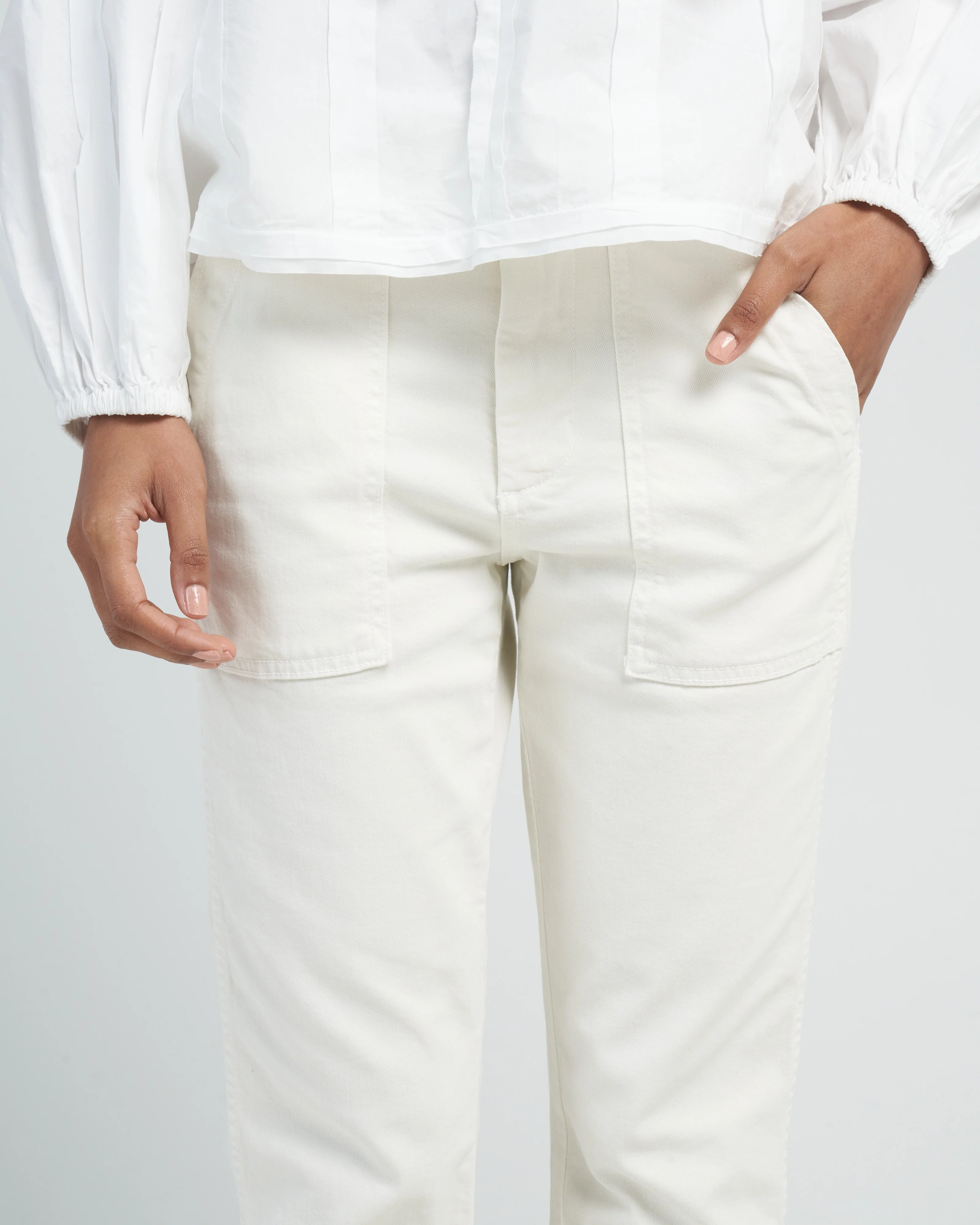 easy army trouser - white oak - Image 5