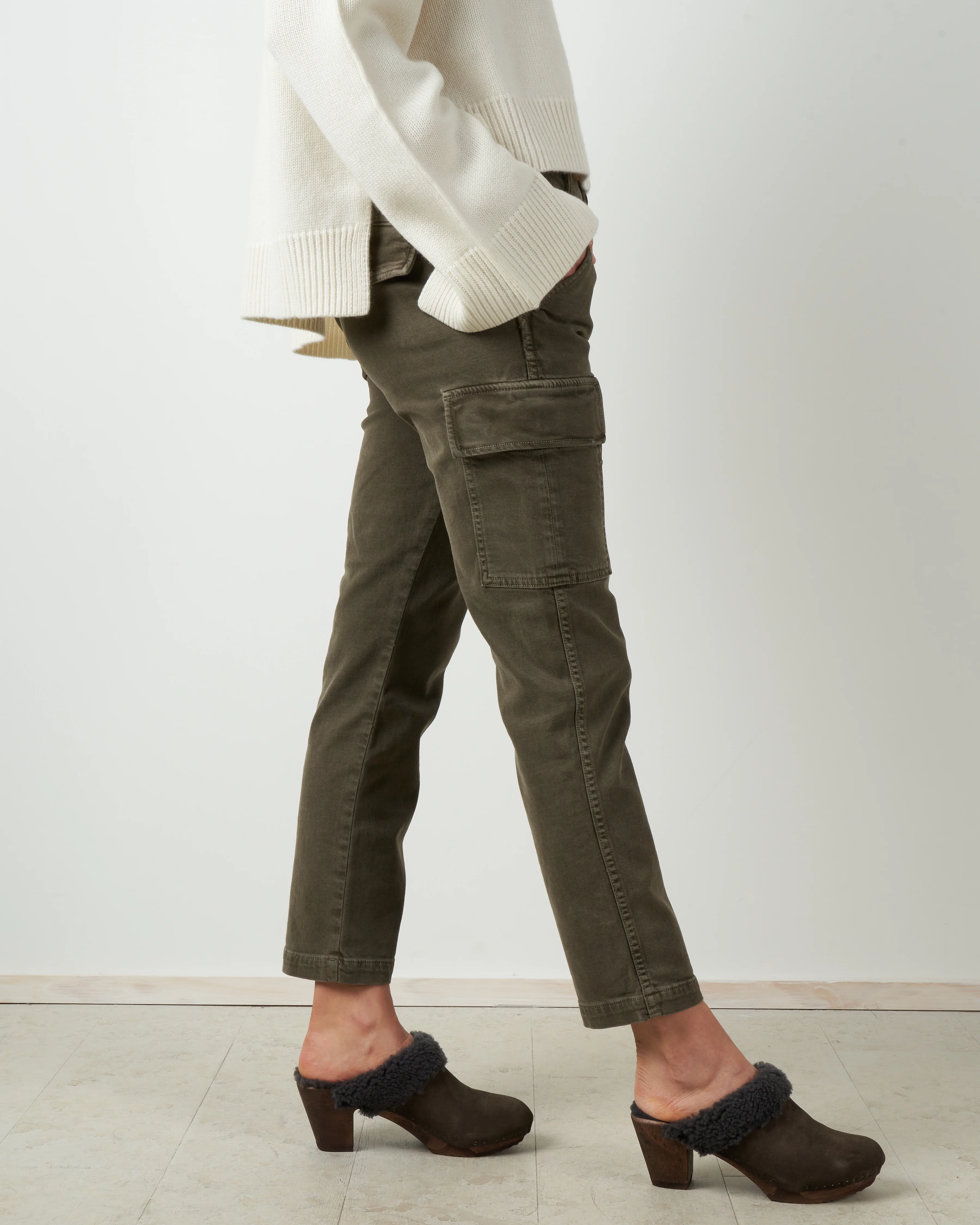 easy cargo pant - olive - Image 2