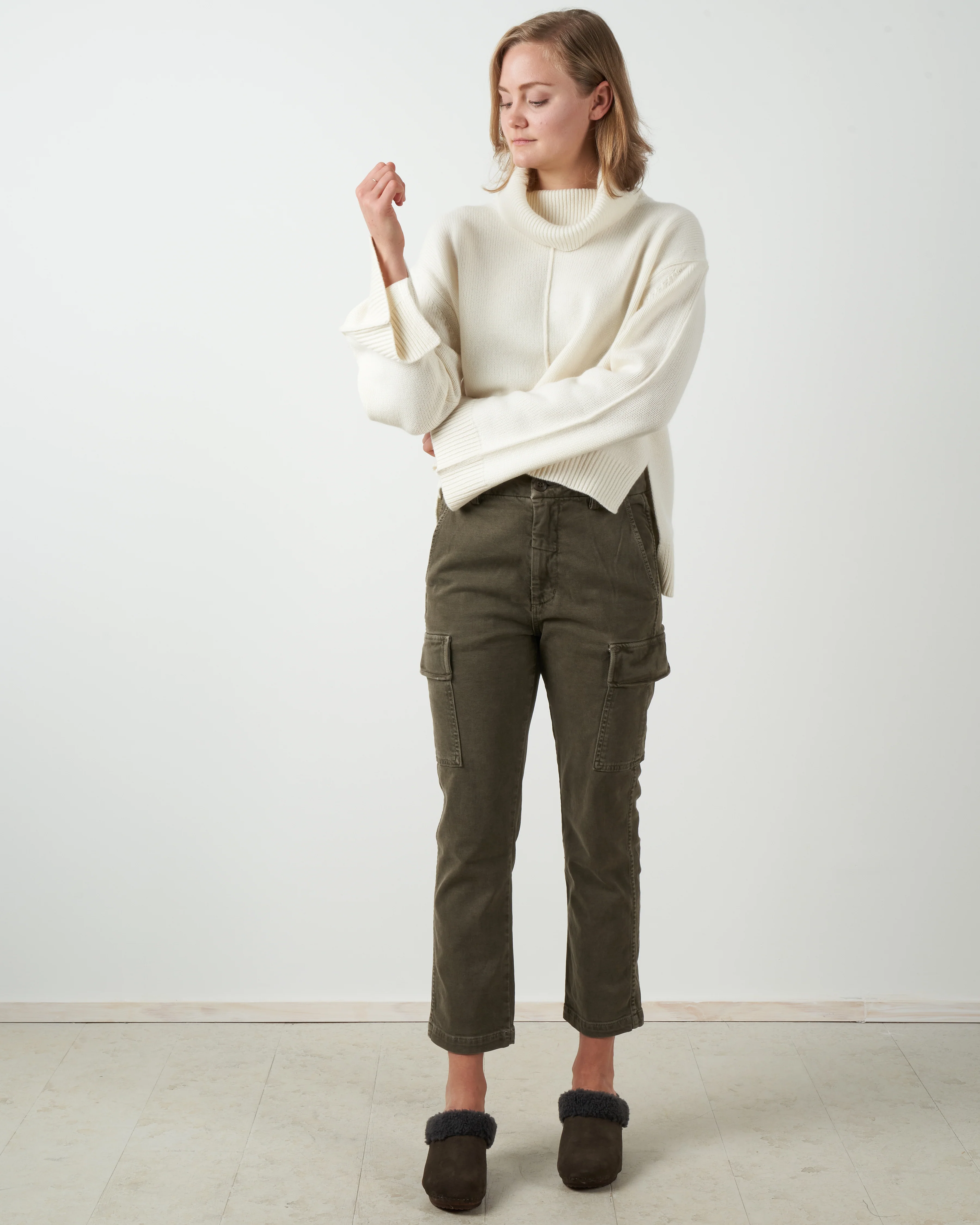 easy cargo pant - olive - Image 4