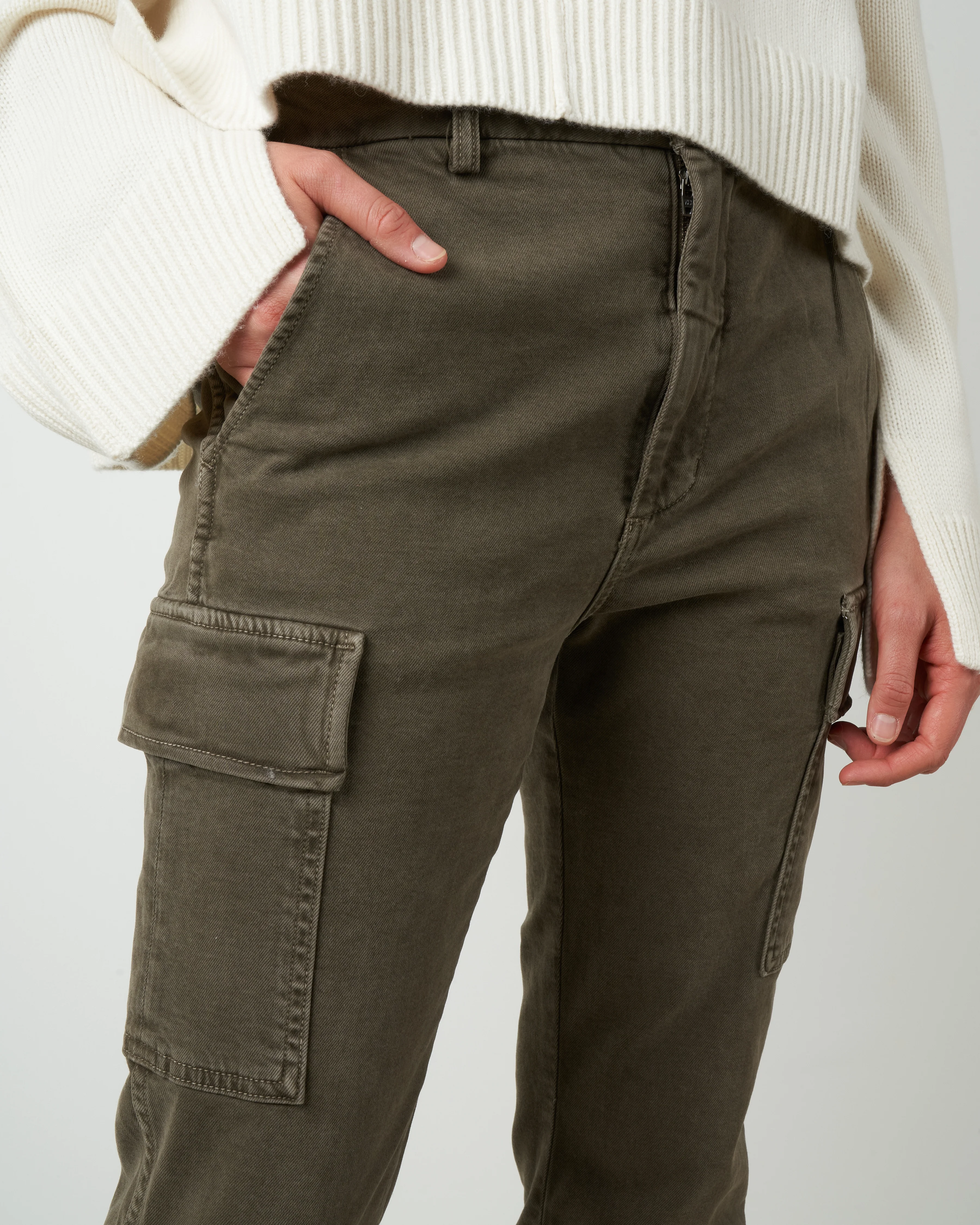 easy cargo pant - olive - Image 5