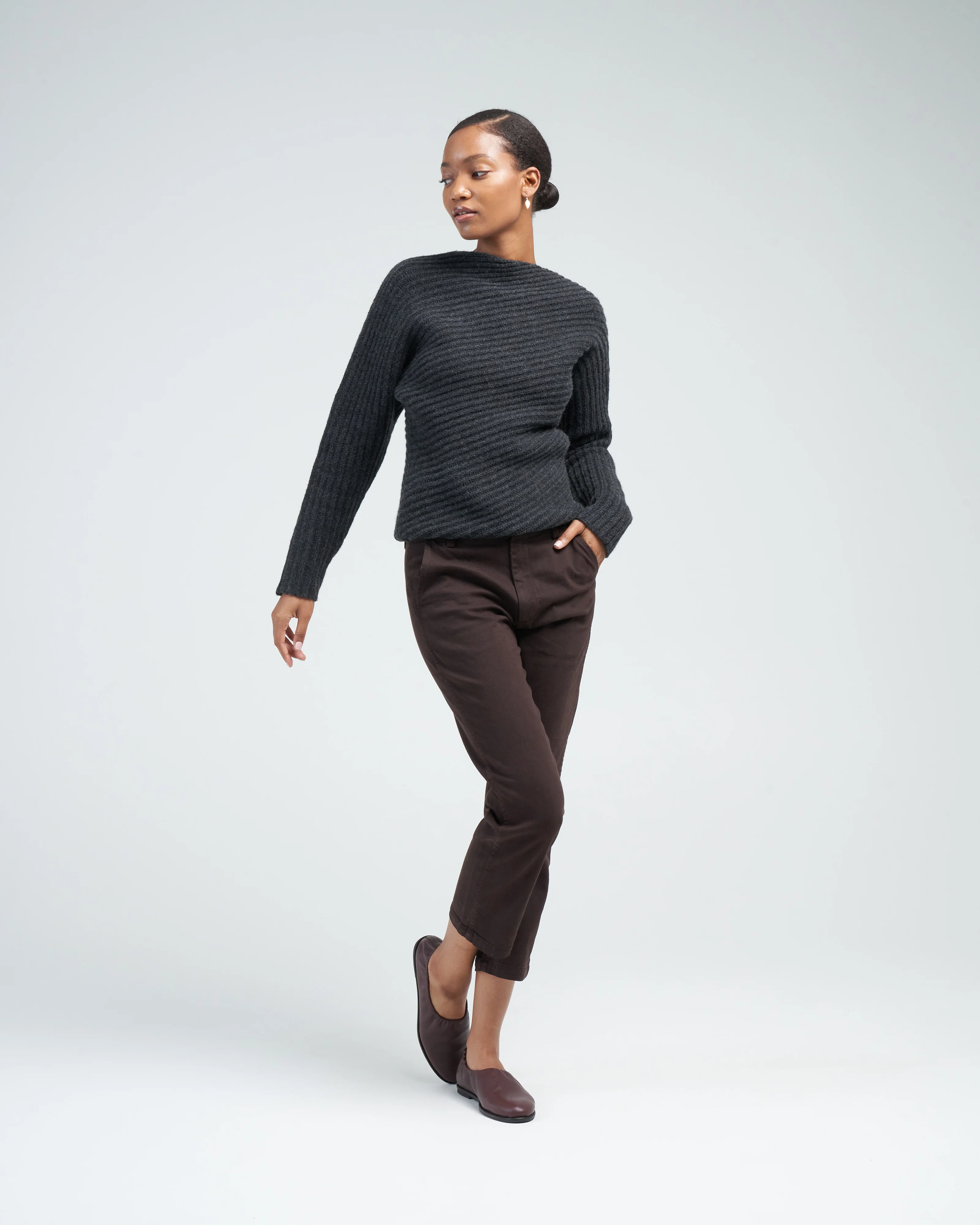 easy army trouser relaxed crop straight - Image 2