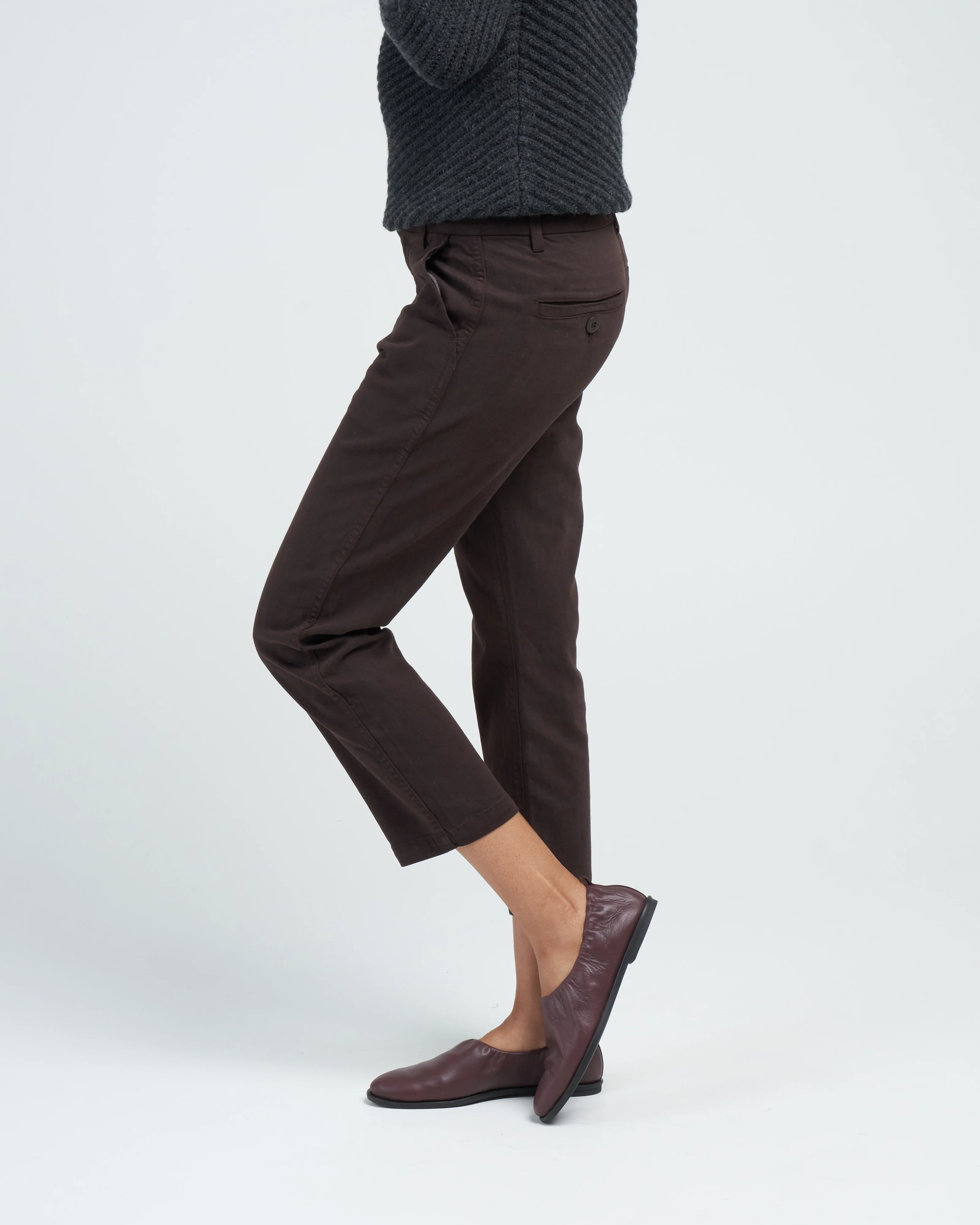 easy army trouser relaxed crop straight - Image 3