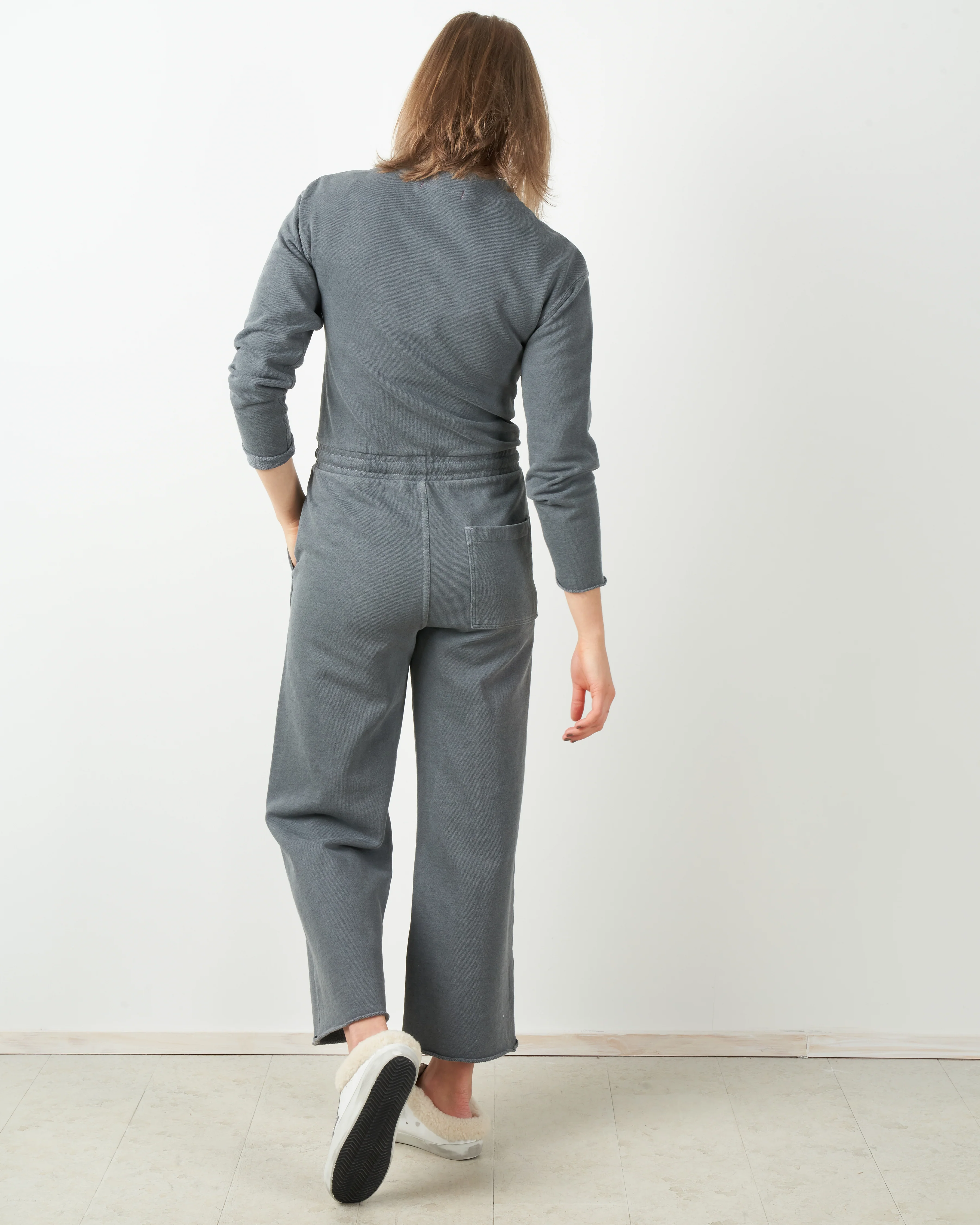 georgie knit jumpsuit - faded black - Image 3