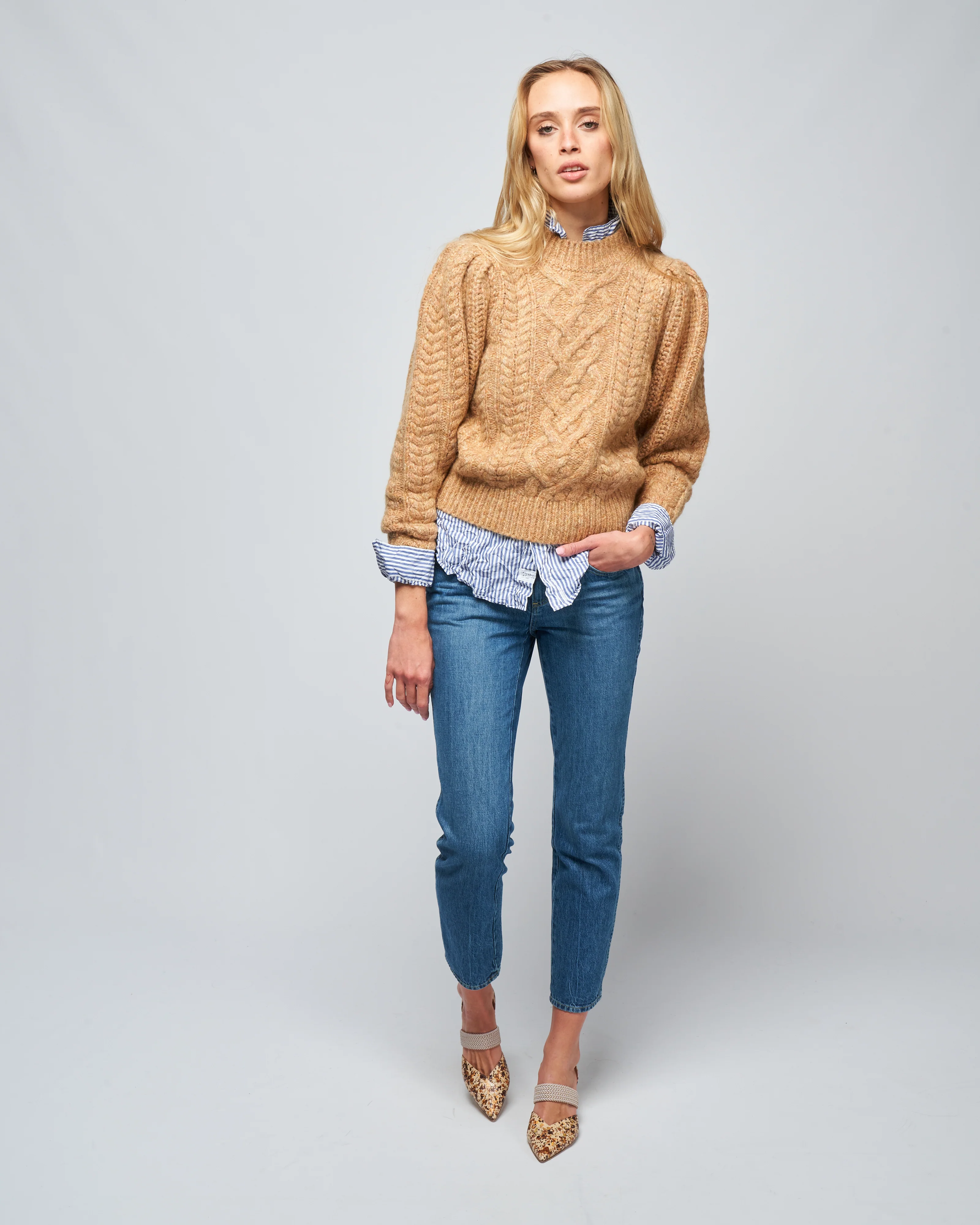 harriet mid rise slim - apple pie - Image 2