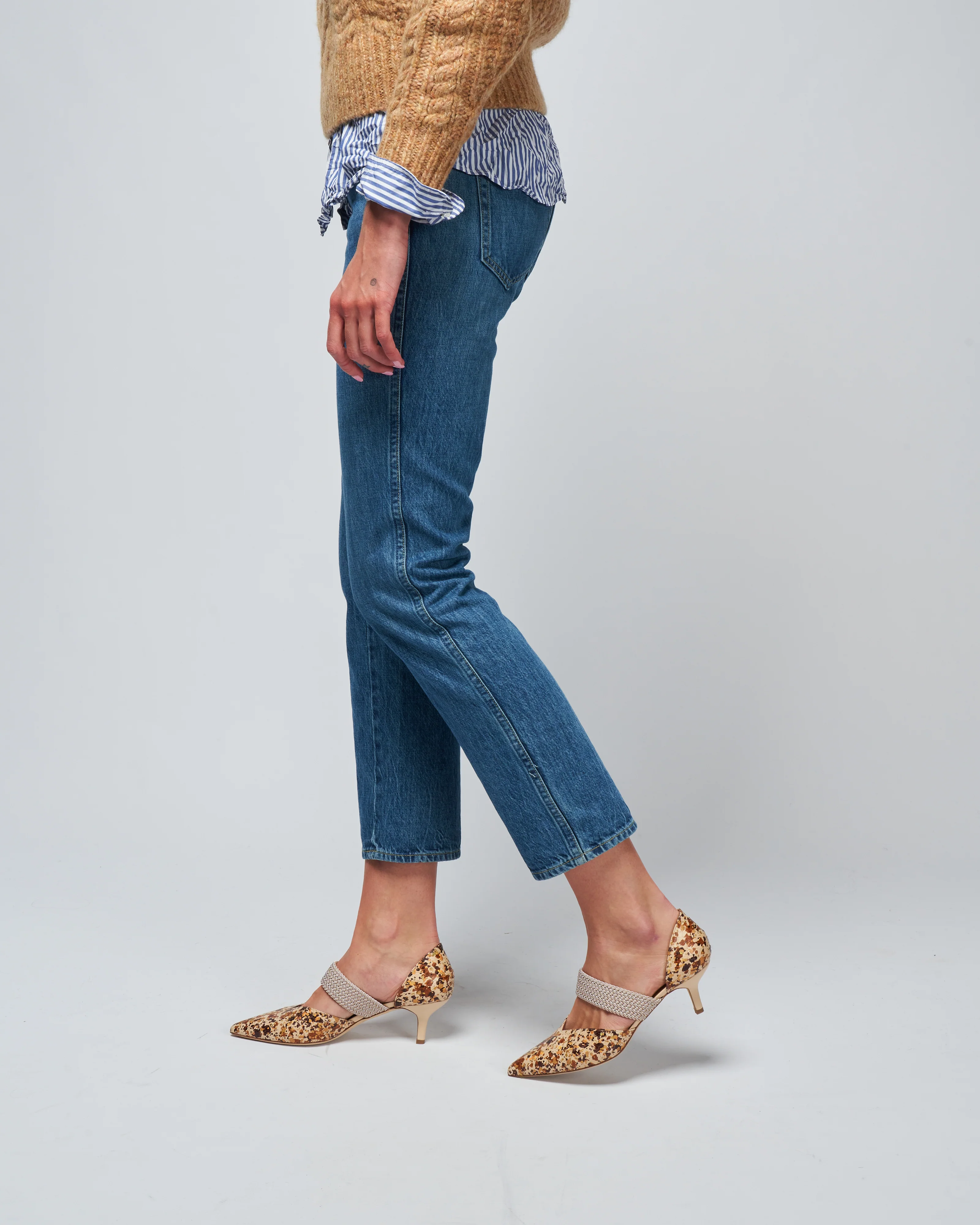 harriet mid rise slim - apple pie - Image 3