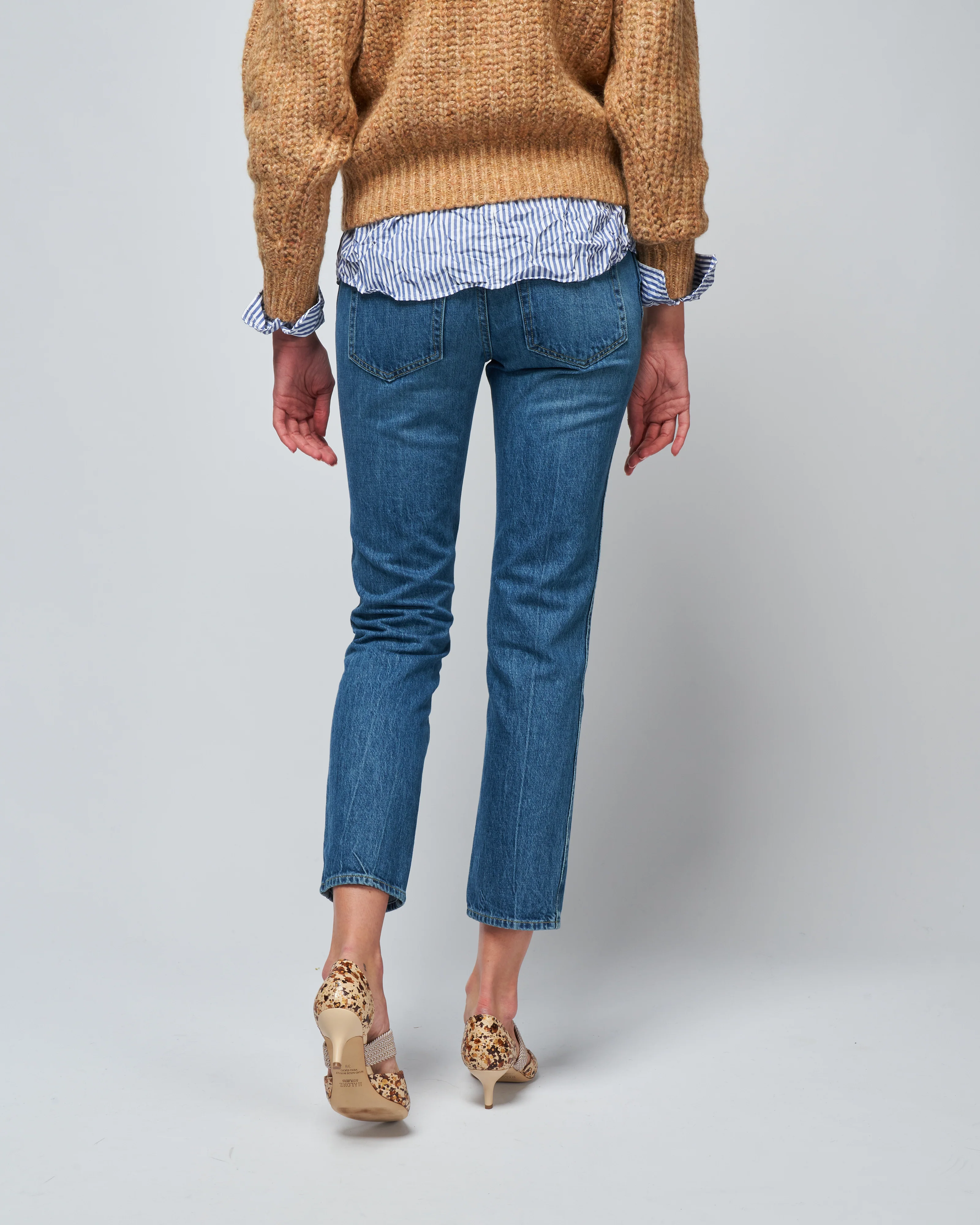 harriet mid rise slim - apple pie - Image 4