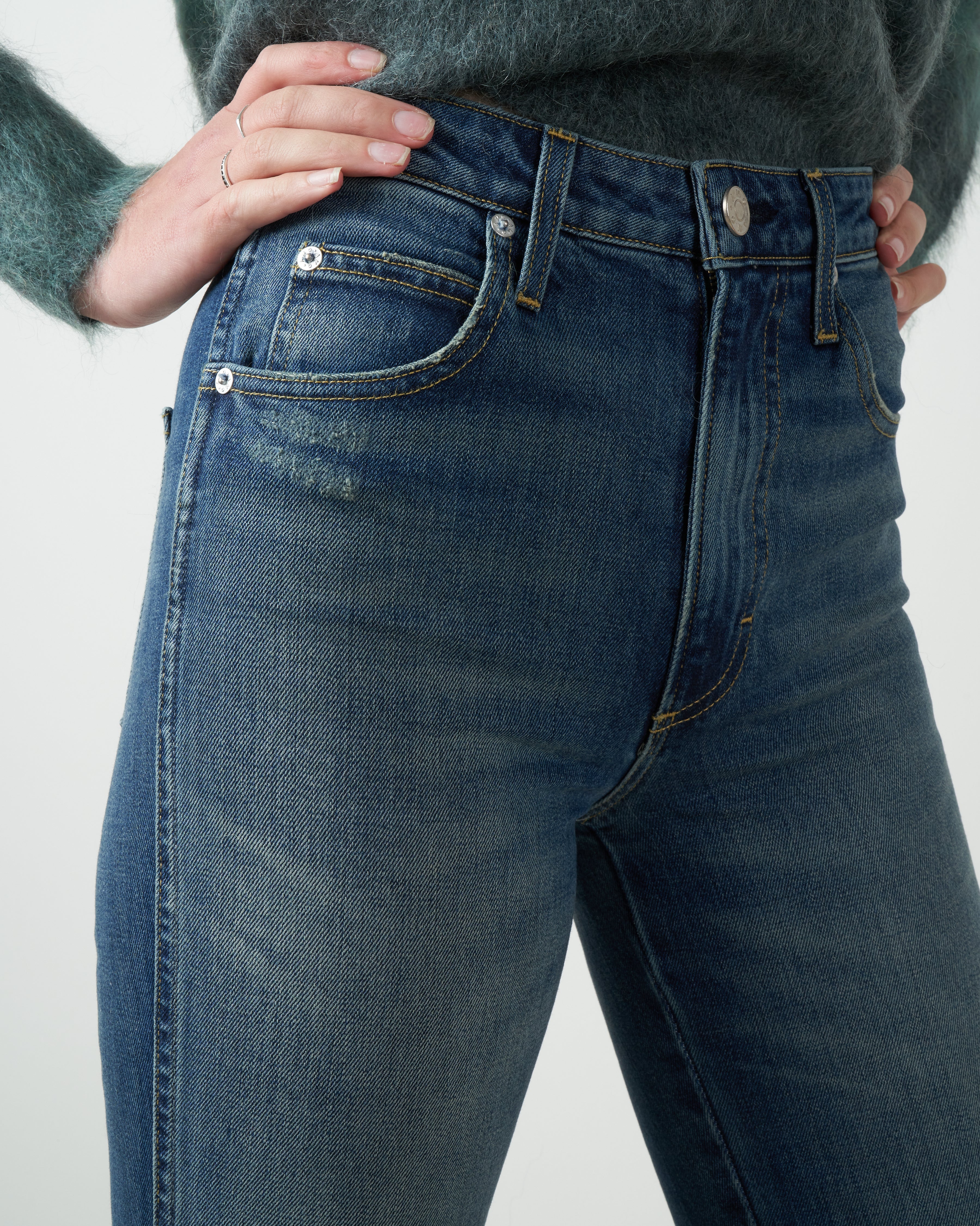 high rise kick jean - stargazer - Image 4