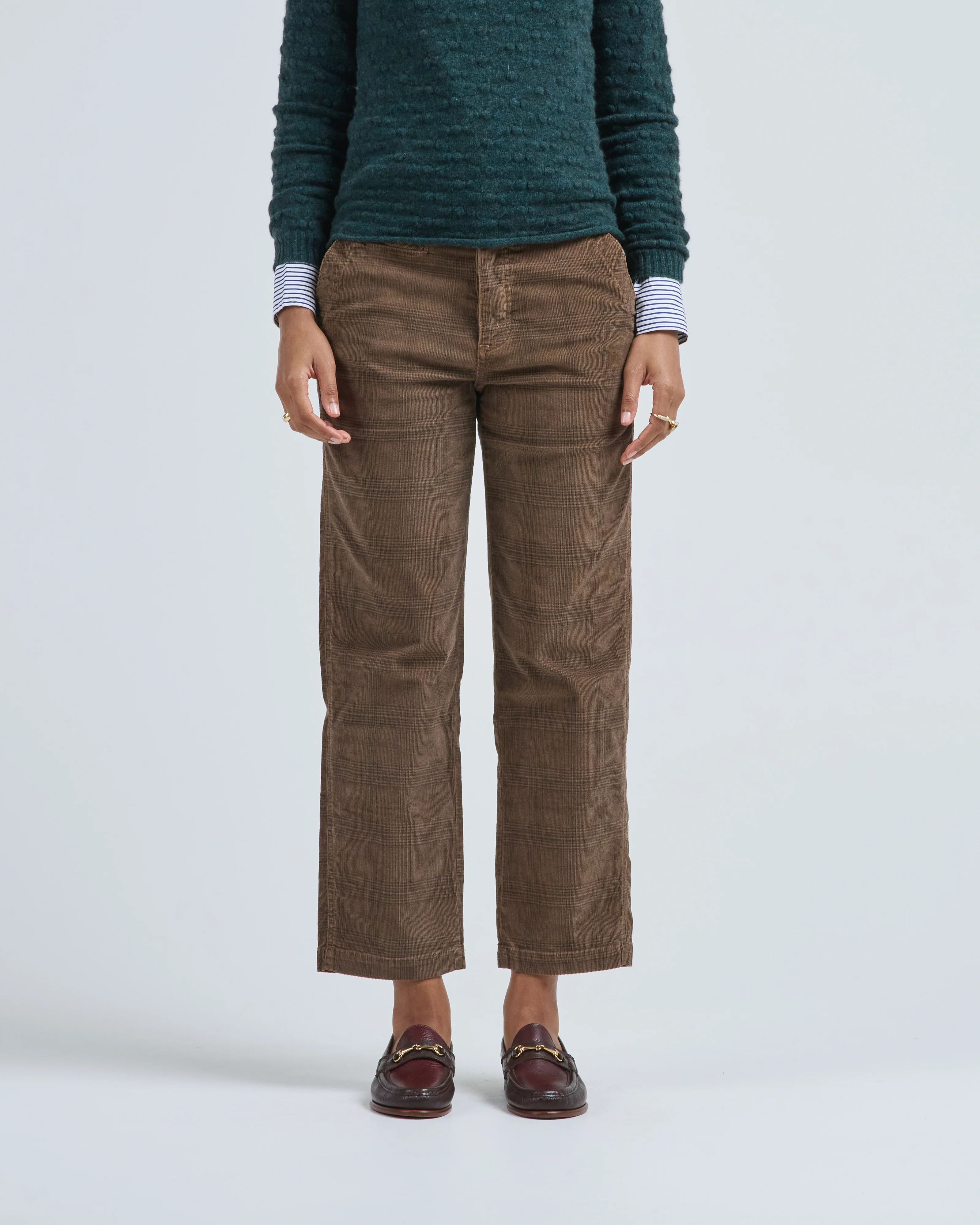lillian printed plaid cord - Image 2