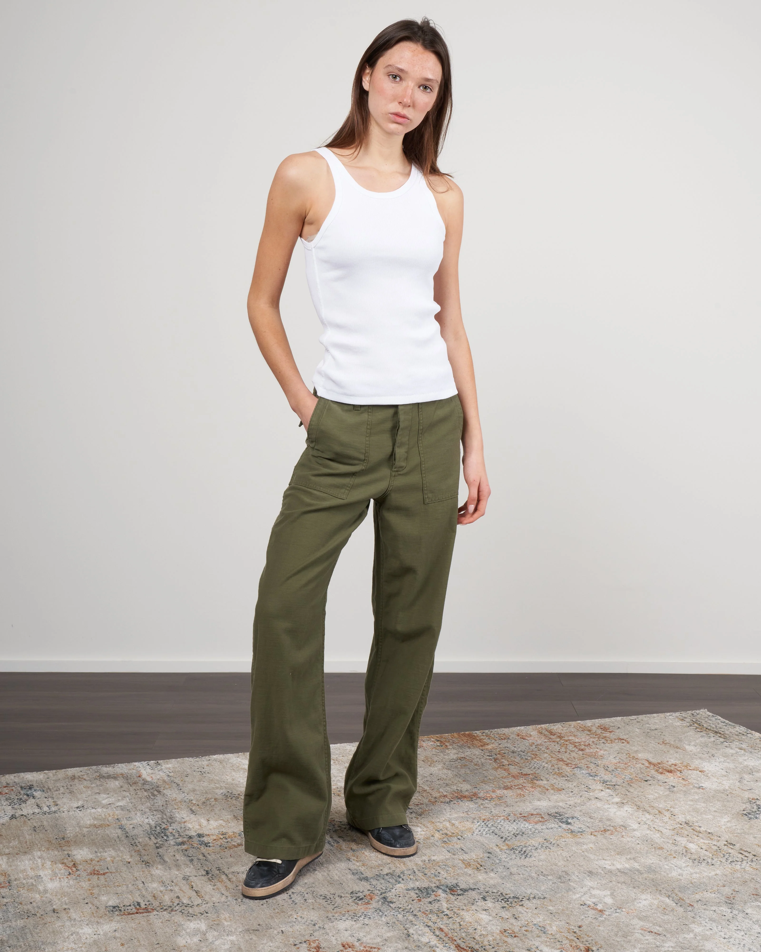 long rib tank - white - Image 2