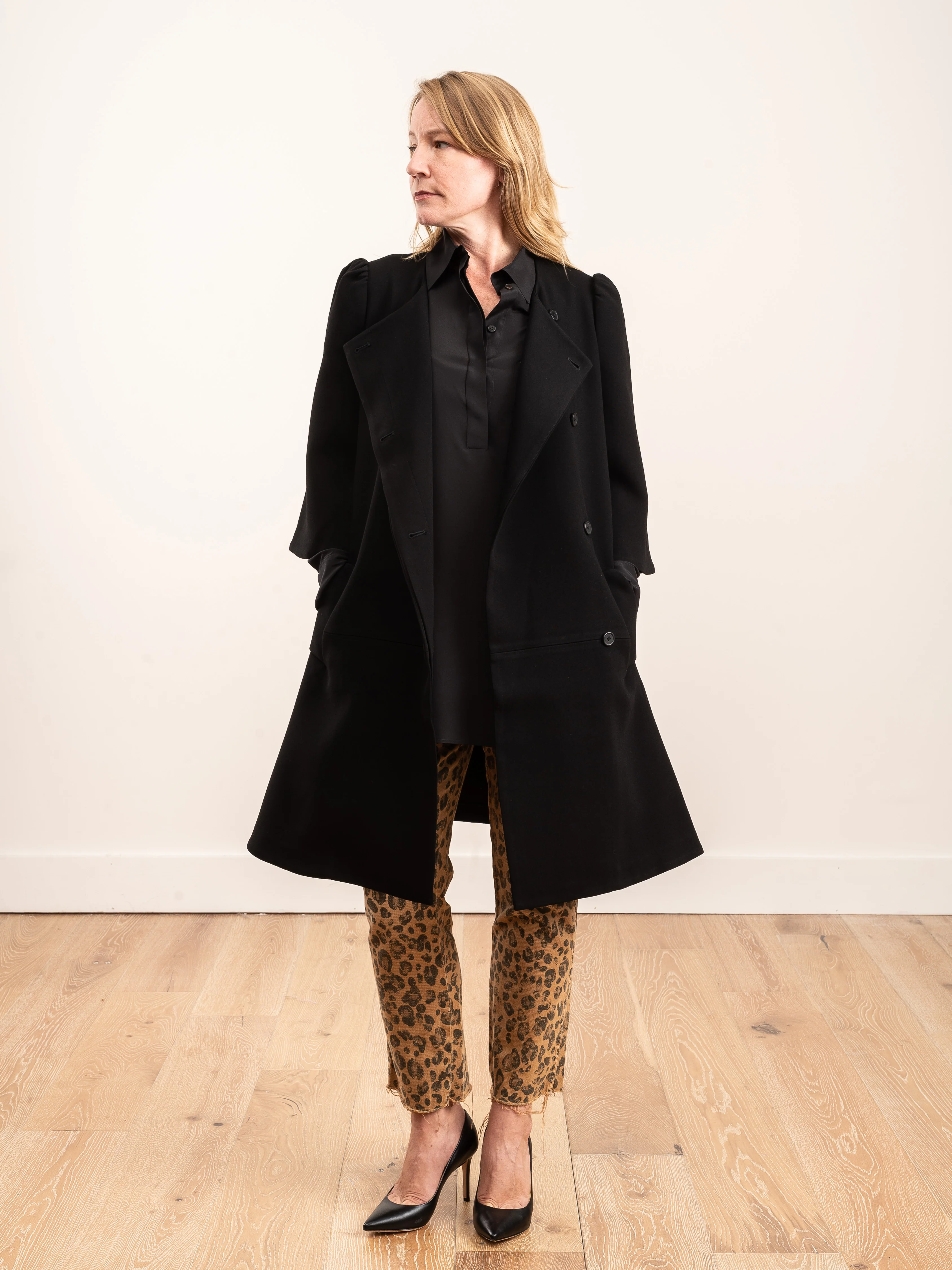 loverboy relaxed crop straight - leopard - Image 5