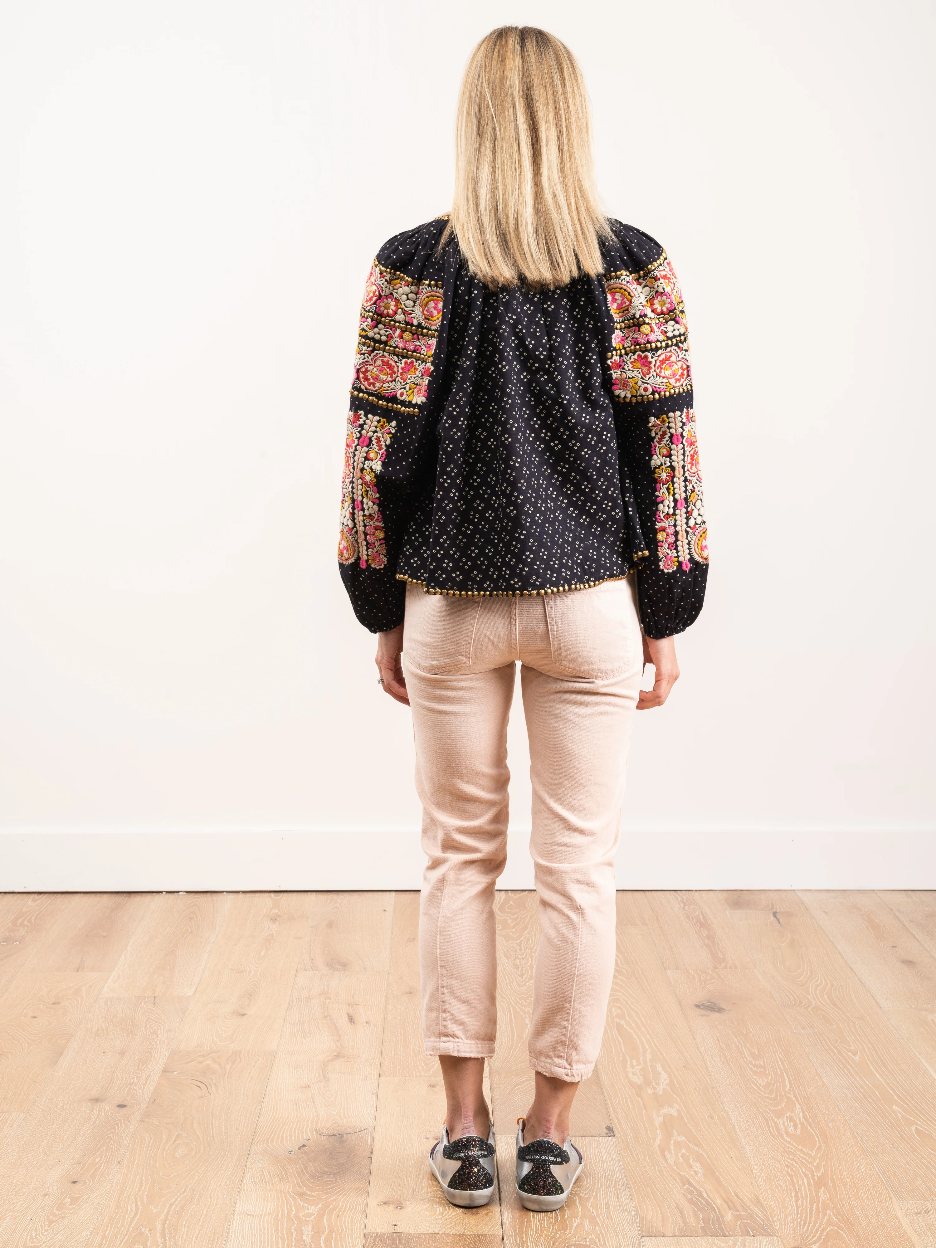 slouch trouser - pale pink - Image 3